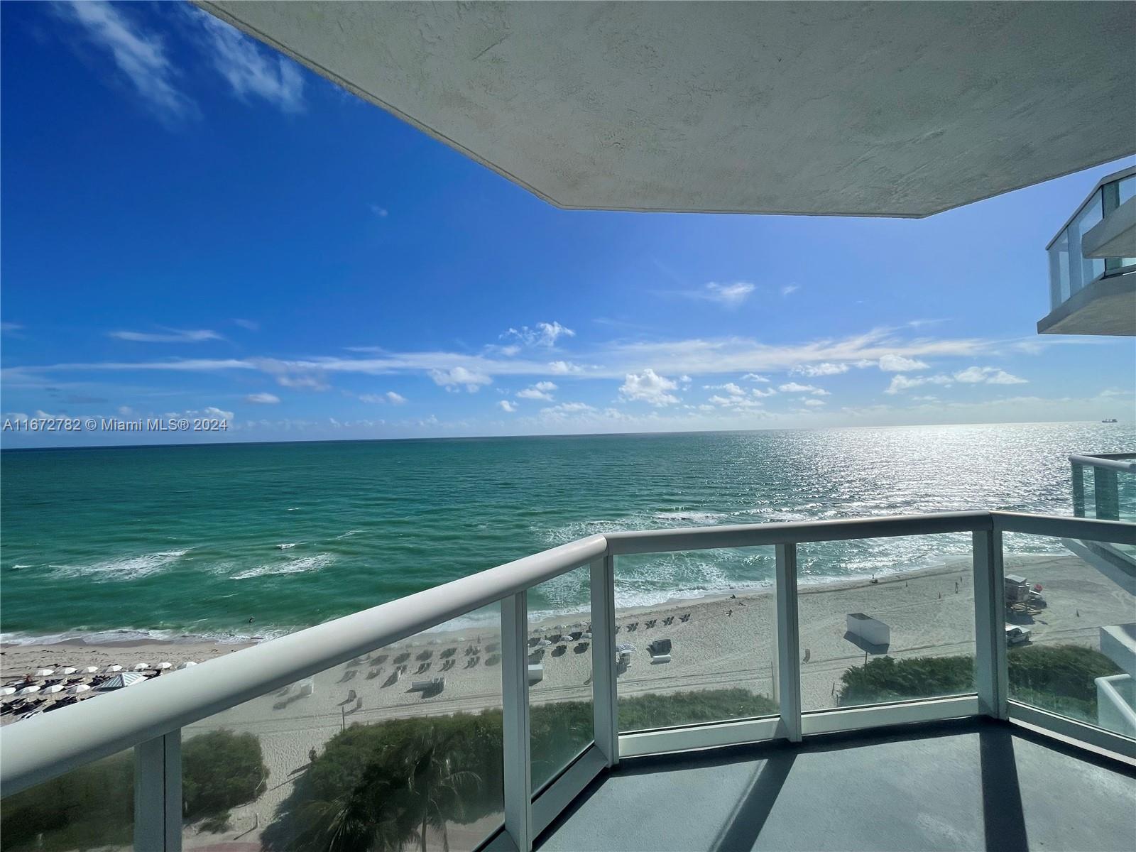 Experience Miami Beach living at its finest in this exquisite 2-bedroom, 2-bathroom apartment at the Bel Aire. Perched in an oceanfront building, this stunning unit offers breathtaking views of the Atlantic Ocean as well as, west views to enjoy sunrise and sunset. immersing you in the beauty of coastal living.
Floor to ceiling windows offer spectacular vistas, filling the apartment with natural light and the serene ambiance of beachfront living. Available for long-term or seasonal rentals, this property offers flexibility to suit your needs. Seasonal monthly rate $6200 per month, with a minimum rental period of 6 months and 1 day. Whether you're seeking a year-round residence or a seasonal escape, this condo provides the perfect backdrop for your South Florida lifestyle. 2 parking spaces.