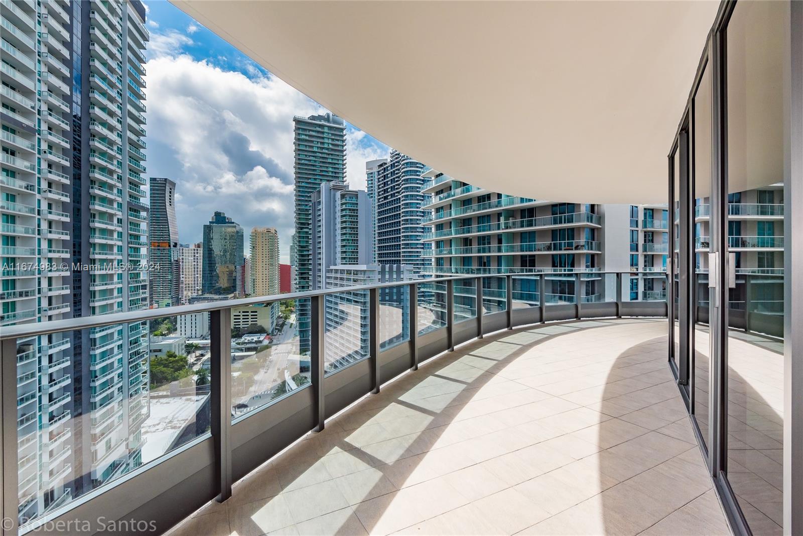 Exquisite condo in the heart of Brickell, Miami's financial district and one of Miami's most sought after areas. This unit offers over 2,600 sq ft with wrap around balcony. Live steps away from BCC, restaurants, bars, nightlife and so much more. Unit comes with two assigned parking spaces plus one valet. *** these photos used are of unit #2602 which is the same line. This unit is complete with porcelain floors and upgraded walk in closets.