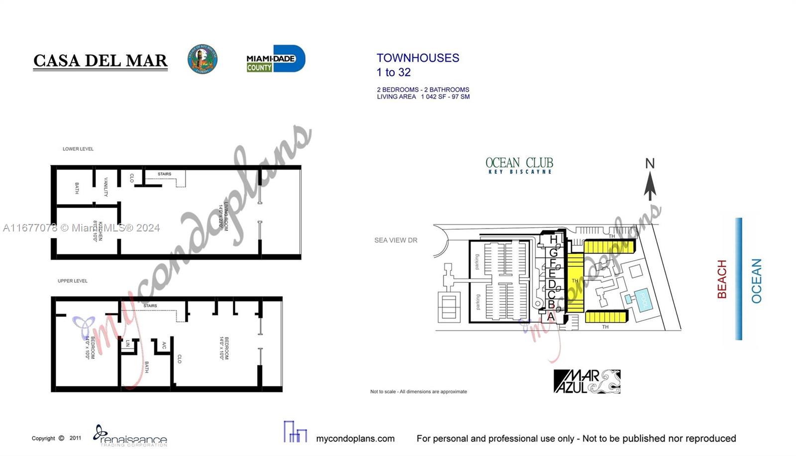 881 Ocean Dr #TH15, Key Biscayne FL 33149