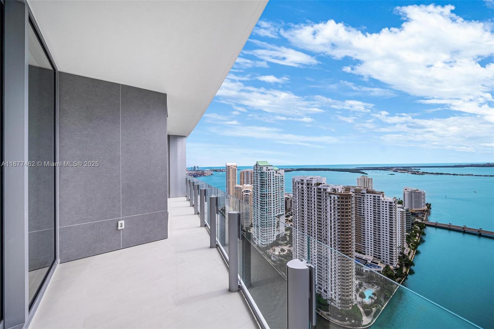 Step into luxury in this exquisite 1-bedroom, 1.5-bath residence on the 42nd floor of the brand-new Aston Martin Residences. With breathtaking south-facing views of the bay, Brickell Key, and the ocean, this stunning home features elegant Thassos marble floors and a high-end Bulthaup kitchen equipped with top-notch Gaggenau appliances. Enjoy a spacious living area that opens to a beautiful terrace, perfect for relaxing or entertaining. The master suite offers a lavish en-suite bath and generous walk-in closets for ample storage. Residents can access over 42,000 square feet of world-class amenities including a state-of-the-art fitness center, soothing spa, and luxurious pools. Experience the pinnacle of Miami living.