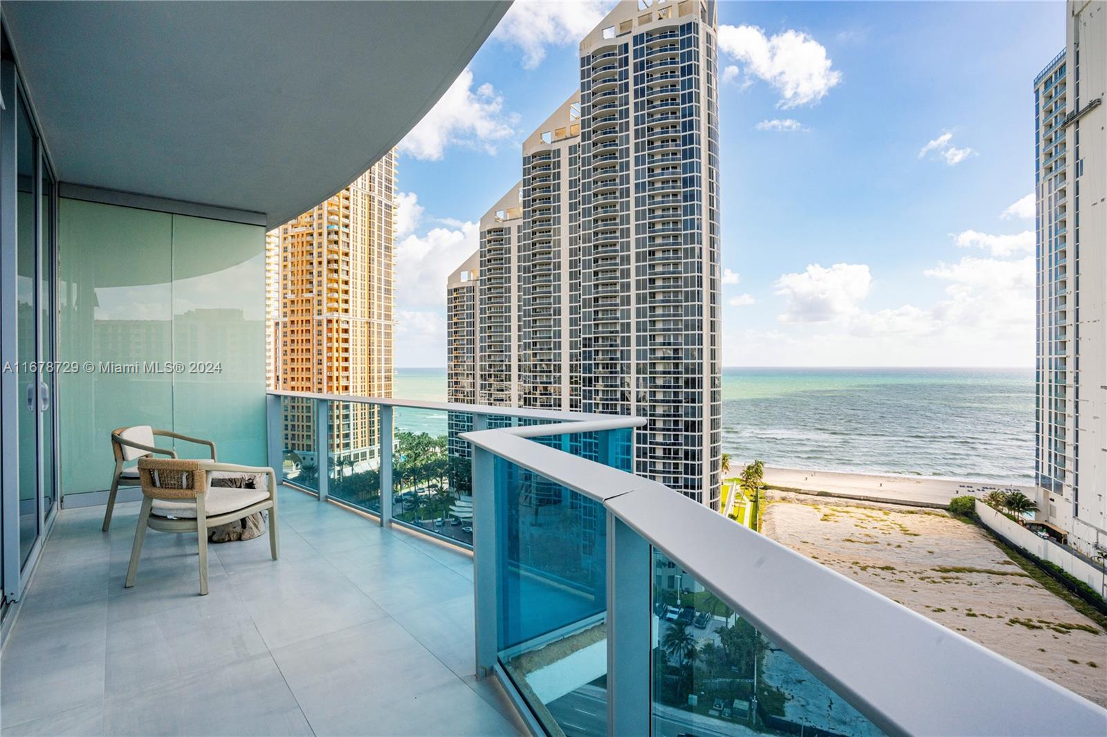 Welcome to Aurora Sunny Isles, a brand-new luxury boutique condo in Sunny Isles Beach. This stunning 3-bedroom, 3-and-a-half bath residence features a spacious private terrace with breathtaking ocean views.
Enjoy resort-style amenities, including a lush pool deck, children's recreation area, Turkish hammam, indoor/outdoor yoga spaces, a gym, and an attended lobby.
Step inside to discover soaring 10ft ceilings, a private elevator leading to your foyer, and a gourmet kitchen equipped with premium Wolf and Sub-Zero appliances.
This unit can be leased starting from the first year, with both short-term and long-term options available. Located just 10 minutes from Bal Harbour Shops and Aventura Mall.