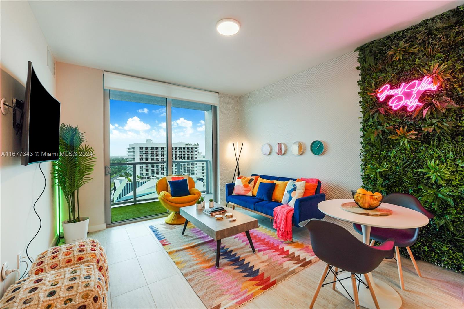 TRENDY 1-BDRM CONDO IN ONE OF THE BEST CONDO BUILDINGS IN THE MIAMI DESIGN DISTRICT, NEAR EVERYTHING. UNIT COMES FULLY FURNISHED INCLUDING ACCESSORIES & APPLIANCES, BALCONY AND MODERN KITCHEN. AS PER CONDO RULES, 3 NIGHT RENTAL MIN, HOME AWAY FROM HOME WITH ADVANTAGE OF PRODUCING INCOME WHEN NOT IN USE. THE AMENITIES INCLUDE A RESORT-STYLE POOL AREA WITH SCENIC VIEWS OF THE BAY, GYM, BBQ AREA, BUSINESS LOUNGE, AIR-CONDITIONED BIKE STORAGE, SELF-SERVICE PET GROOMING STATION, ELECTRIC-CAR CHARGERS, ETC. MANAGED BY NOMADA RESIDENCES.