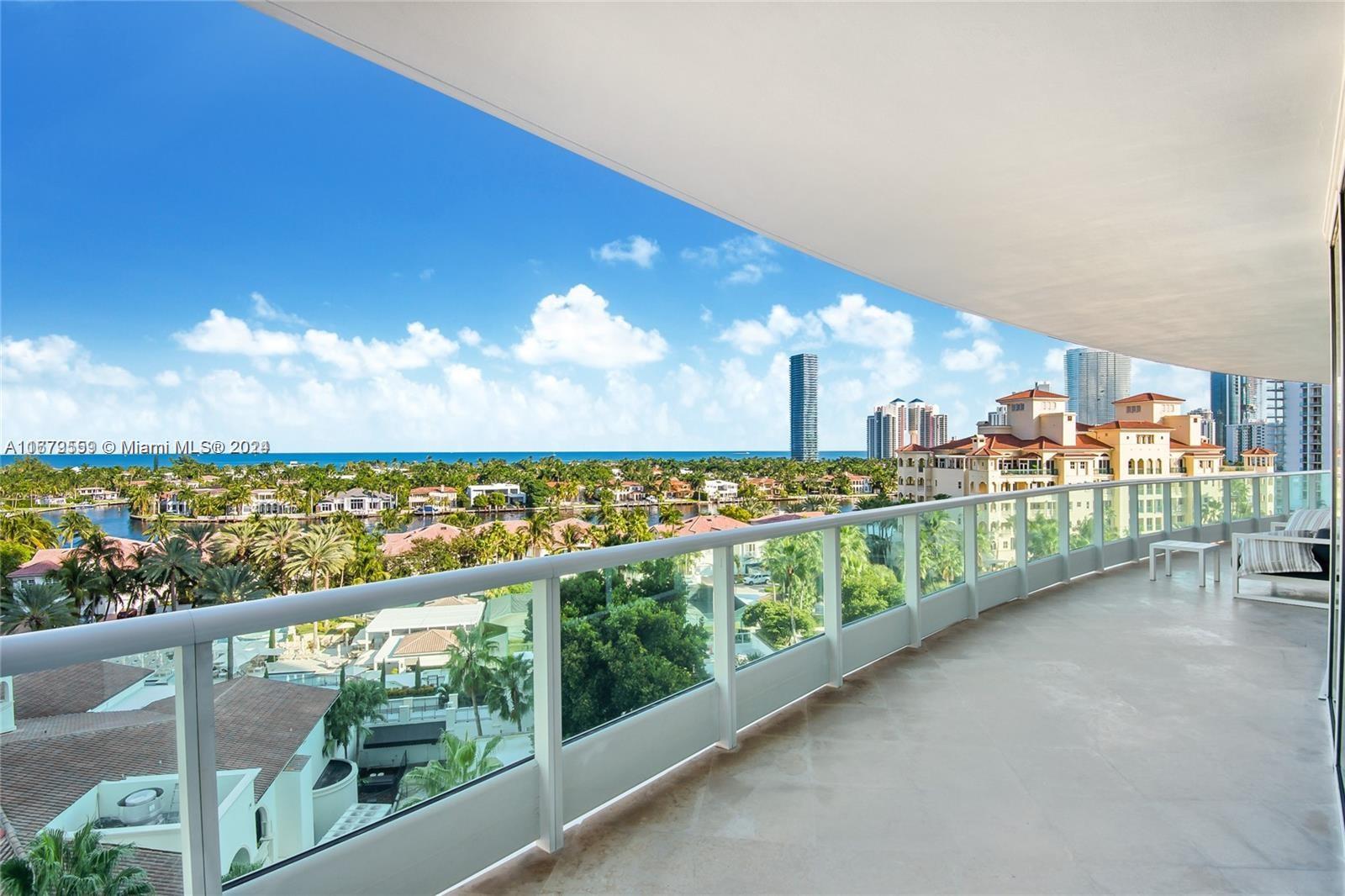 Spectacular and sophisticated condo. Three bedroom and three and a half bath, in the most luxury residence in
Aventura-Porto Vita.Breathtaking views of the Atlantic Ocean and the Intracoastal waterway. Floor to ceiling
windows and wrap around balcony. Top of the line appliances, snidero cabinetry, sub zero refrigerator, gagenov
stove and oven, wine cooler. large ensuite with custom walk-in closets. Washer/dryer. Absolute first class
amenities. Just renovated clubhouse with restaurant, lounge and bar. Tennis court, spa and fitness center and
business center. Kids playground, pool, poolside restaurant. close to Aventura Mall, restaurants, shops, places of
worship. Easy to show!. Bring your most discerning clients- ready to move in.