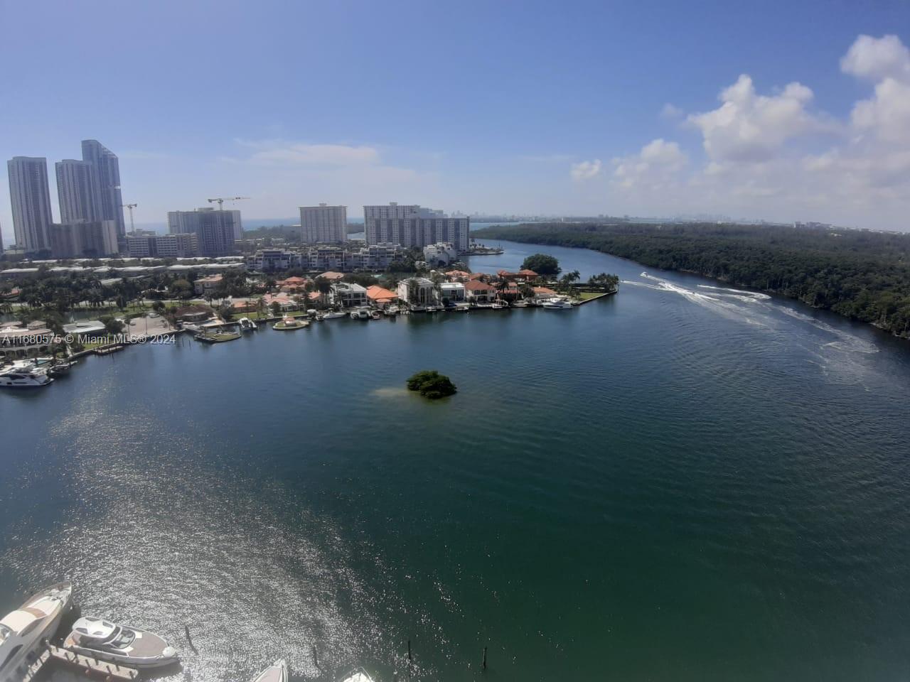 Stunning Intracoastal and Ocean views from this TurN Key & completely flow-through Corner Unit. Boasting a spacious 1,688 sq ft 3 Bedroom / 3 Bath layout, Open Kitchen concept with Stainless Steel appliances and Cordova marble in living and dining areas. The building offers Complimentary valet parking; A private spa with saunas, steam rooms, three waterfall Jacuzzis, plus a unique Rejuvenation Center! offering the latest techniques in relaxation and beauty treatments; Bayfront Fitness Center; Olympic-style cascading infinity-edge pool. Perfect for boat lovers as well, Dock Space available for rent/sale.