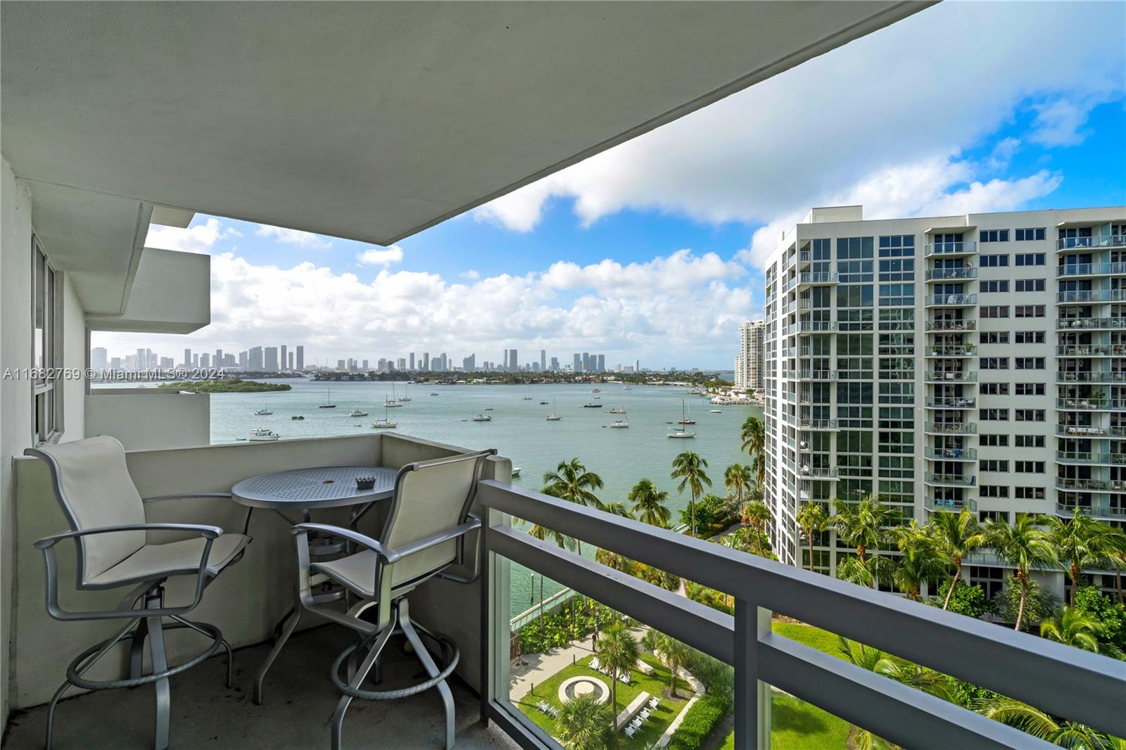 This 1/1 Unit has Bay and Downtown Miami Views. Great opportunity for owner occupied or investors, full service building with lobby attendance, steps from the beach, restaurants and shops. Lots of amenities include Infinity pool heated, Spa/salon, jacuzzi, private marina, dog walk area, 
Fitness Center Gym, Doggy day care, on site dry cleaners and Market liquor store, pura Vida coffee shop, we work areas, No current assessments, 2 pet under 40 lb allowed. rented Month to Month easy to show clean and modern with Balcony. Minimum 30-Day rentals allowed - seasonal or 1 year lease. AIRBNB Approved.