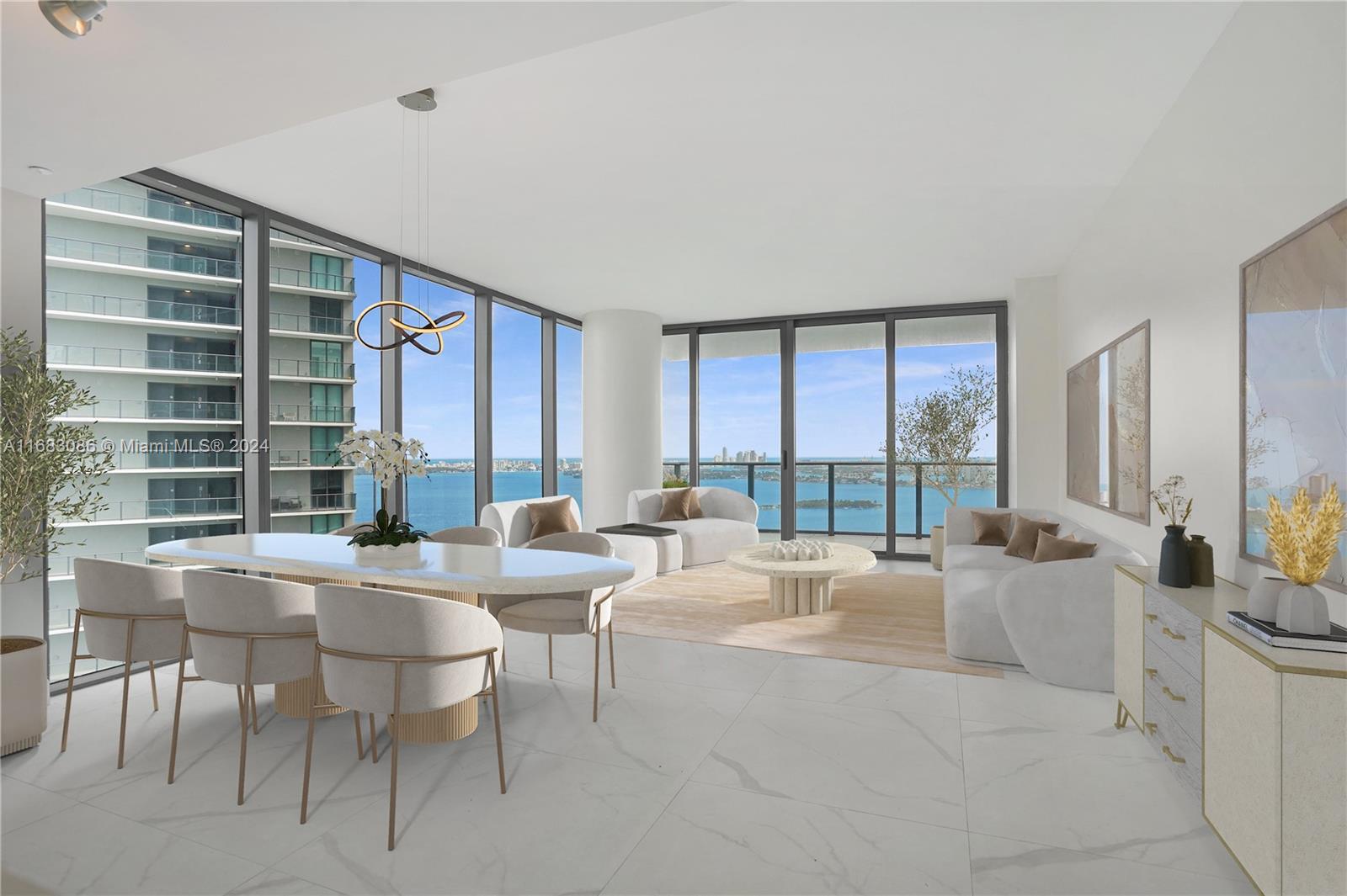 Fantastic opportunity to own one of the few available 1-bedroom + den corner units with 2 full bathrooms in Miami's vibrant Edgewater neighborhood. This luxurious condo offers breathtaking, unobstructed views of Biscayne Bay, stretching from South Beach to Sunny Isles.

Experience upscale living with world-class amenities, including a resort-style pool, spa, BBQ grills, bowling lanes, state-of-the-art fitness center, tennis courts, theater room, wine room, cigar lounge, and more. The unit features a modern kitchen with high-end Bosch appliances and a built-in Sub-Zero refrigerator for a seamless cooking experience.

Amara restaurant is just steps away, with additional dining, fitness, and entertainment options in nearby Midtown, Wynwood, and the Design District.