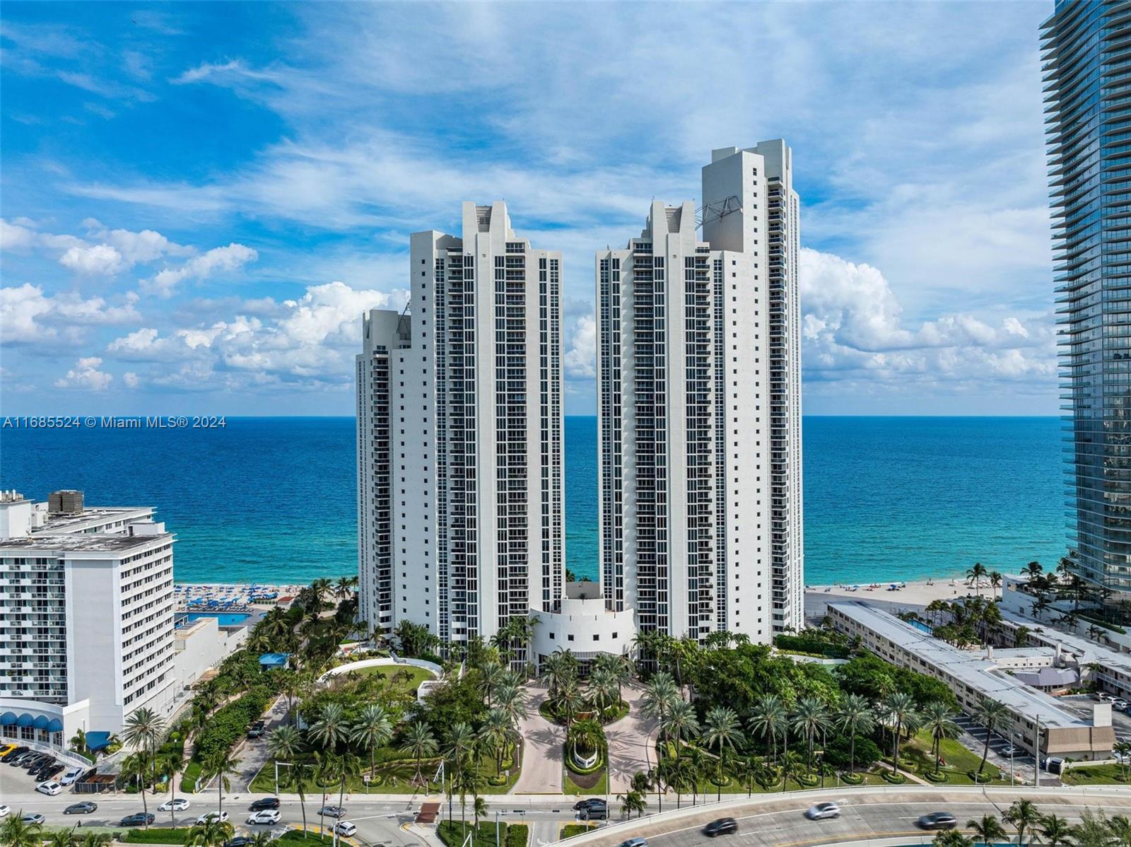 Get ready to embrace Luxury Living in this Stunning 4-Bed 3.5-bath 2-STORY PENTHOUSE# 3406 on the -34th Floor at Oceanfront OCEAN-II Sunny Isles Beach* Unique & Rare 2-Story Residence offers an Expansive Layout Double-Sized SQFT* Private Elevator, Marble/wood floor, Modern kitchen* Master suite with dual walk-in closets & His & Hers bath* Enjoy Two private Balconies breathtaking panoramic views of the Ocean allowing you to experience stunning Sunrises & Sunsets* Intracoastal and City Skyline* Step outside to your incredible 1,000 sq. ft. Roof-top Terrace* indulge in 360-degree panoramic views*** 5 Star amenities: 24 Hrs security Valet Pool Beach Service Tennis Restaurant Children's playroom Spa Sauna & Steam massage room Gym. Don’t miss this one-of-a-kind luxury retreat! Available Now.