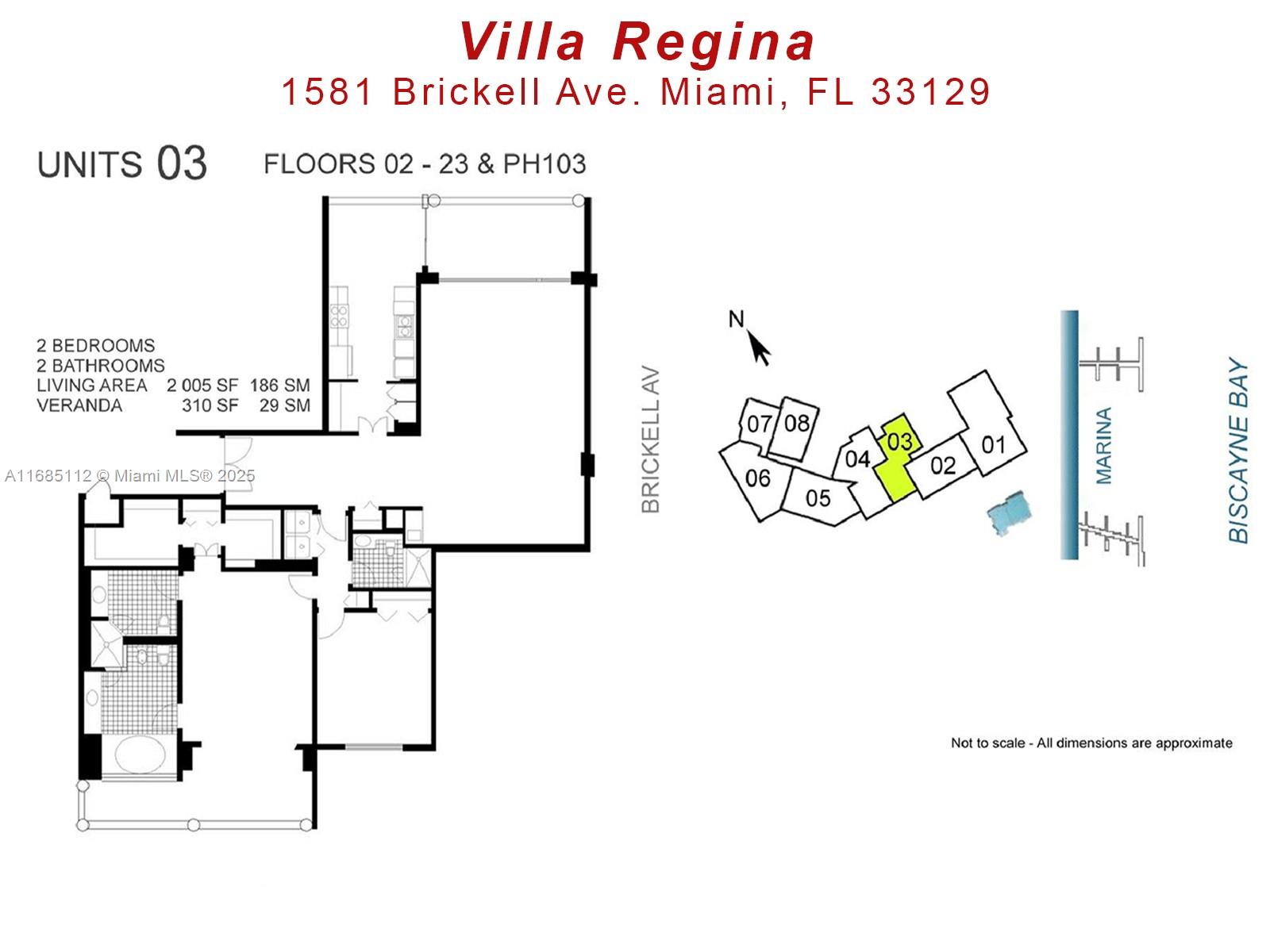 1581 Brickell Ave #703, Miami FL 33129