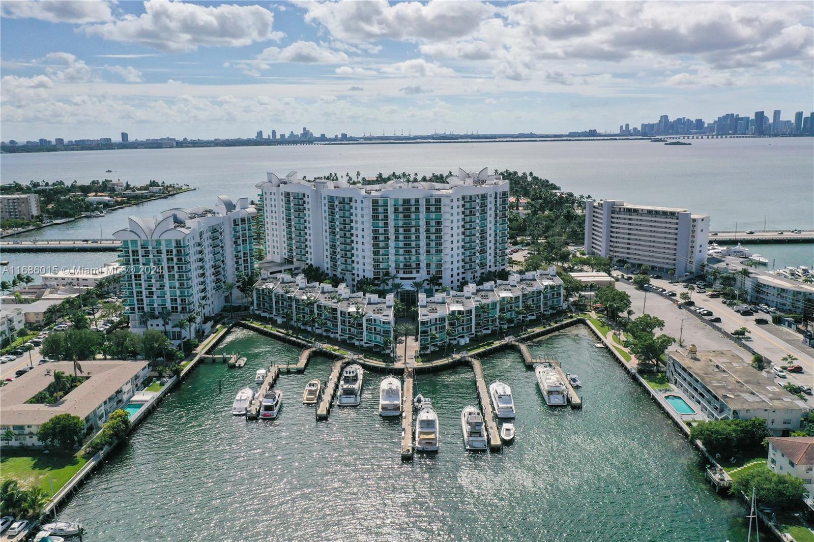 Welcome to this stunning waterfront retreat in the heart of North Bay Village. This spacious 2-bedroom, 2-bathroom condo boasts breathtaking views of the bay and Miami skyline from every angle. The open-concept condo features 11ft ceilings, a modern updated kitchen equipped with stainless steel appliances and a stone waterfall countertop & updated bathrooms.

Enjoy resort-style amenities, including two pools, fitness center, and private marina. Just minutes away from the vibrant dining and shopping scene of Miami Beach, this prime location offers both tranquility and convenience. Perfect for investors or those seeking a serene coastal lifestyle. Property includes one assigned parking space, guest parking & valet parking.