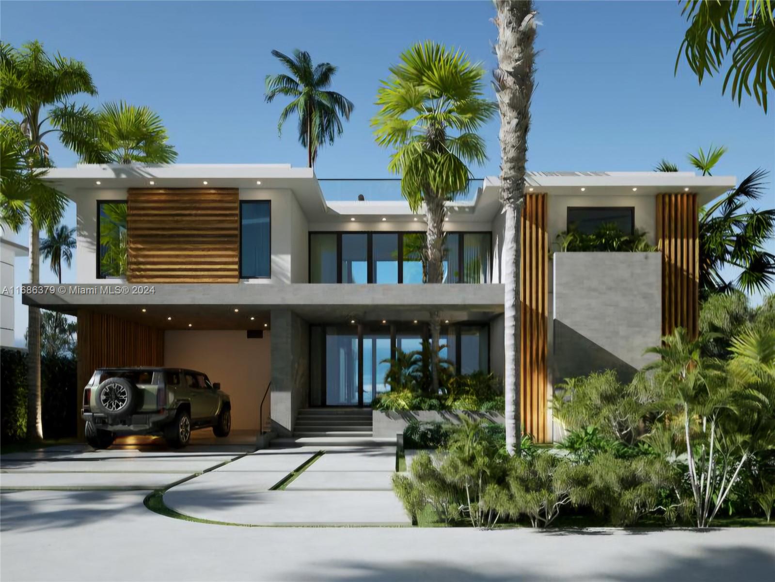 This project represents a unique opportunity for those seeking luxury, exclusivity, and strategic location in Miami. Situated on Venetian Island, renowned for its distinguished atmosphere and exceptional views, this residence offers immediate access to the city’s hotspots, such as Brickell and Miami Beach. Located on a 9,000sf lot, the 5,000sf home, designed by the prestigious Weber Studio, blends modern architecture with a tropical garden, pool, and waterfall. It features five en-suite bedrooms, a private gym, a full spa, and a walk-in closet in the master suite. A gourmet kitchen and third-floor terrace with ocean and skyline views complete the design. The Current house is elegantly decorated & rented until Jan 2026, a projected value of $9Mil upon project completion.