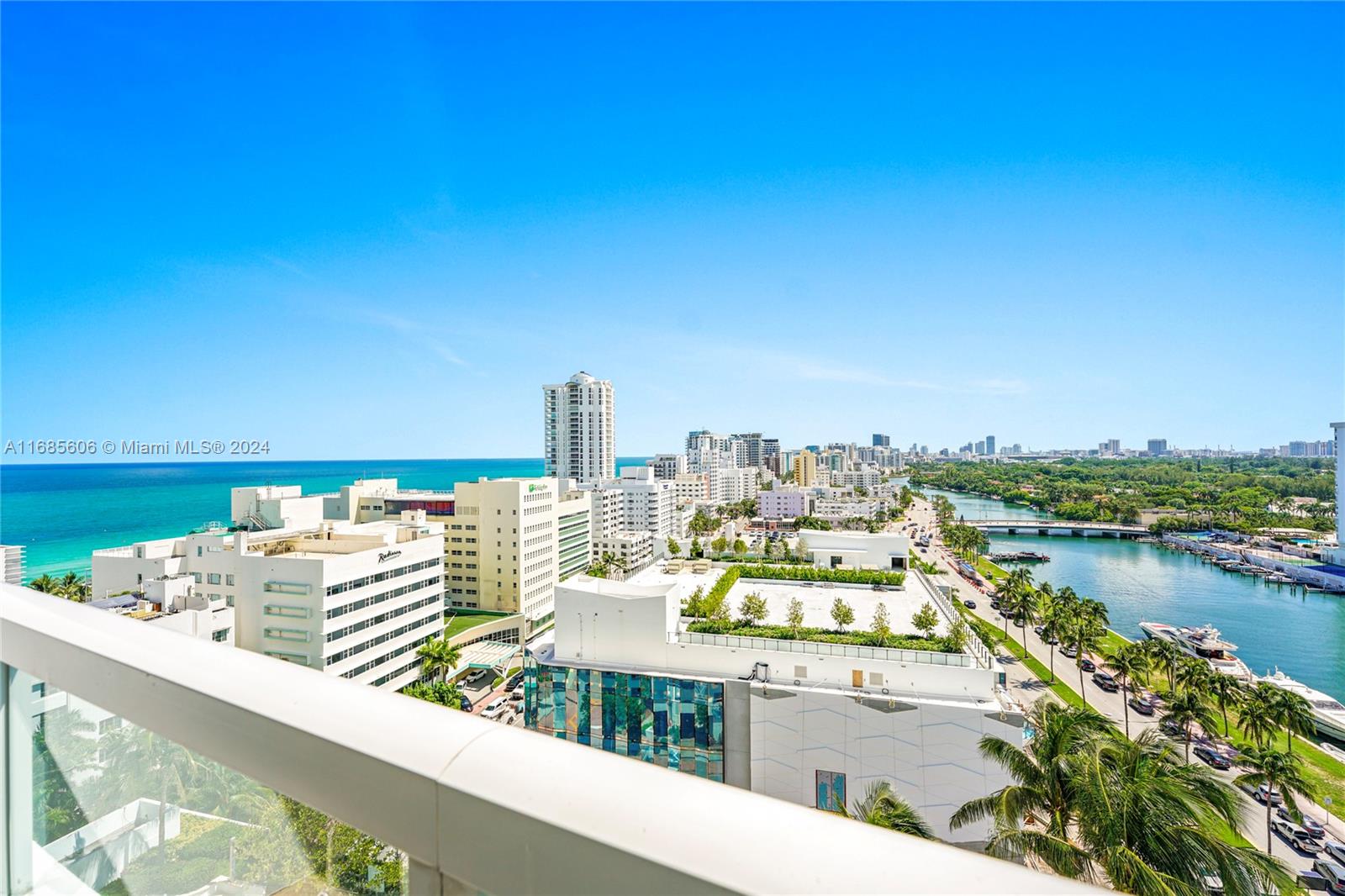 Beautiful 2BD/3BA w/views of the ocean & bay and 3 large balconies at Fontainebleau II. Enjoy full service, vacation-style living in a furnished turnkey unit with 2 king beds, 2 sleeper sofas & more. The Fontainebleau Resort offers luxury amenities on 22 oceanfront acres including award-winning restaurants, LIV night club, Lapis spa & state-of-the-art fitness center. Maintenance includes: AC, local calls, electricity, valet + daily free breakfast in the owner’s lounge. Click the virtual tour link to see video of property & contact me directly for more info.