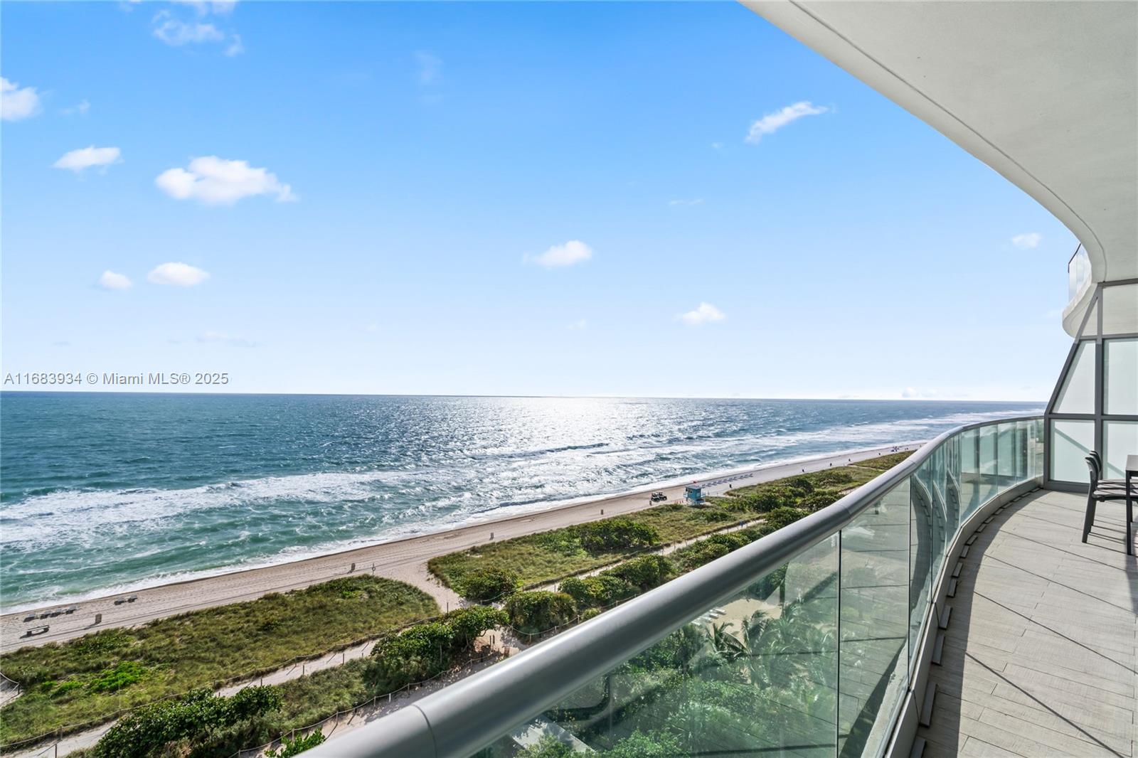 Indulge in luxurious beachfront living at the exclusive Fendi Chateau Residences in Surfside. This boutique condominium, limited to just 57 residences, spans over 300 feet of pristine oceanfront, offering a serene and private coastal retreat. This impeccably designed, flow-through residence features 4 bedrooms and 4.5 baths plus bonus room, highlighted by breathtaking unobstructed ocean views. This residence boasts 10-foot ceilings and expansive terraces with both E/W exposures. Residents enjoy world-class service and 5-star amenities, including two pools, spa, fitness center, private restaurant, beach service, concierge, barbecue area, movie theater and business center. Ideally located within walking distance to Bal Harbour Shops, The Four Seasons, top-tier dining & places of worship.