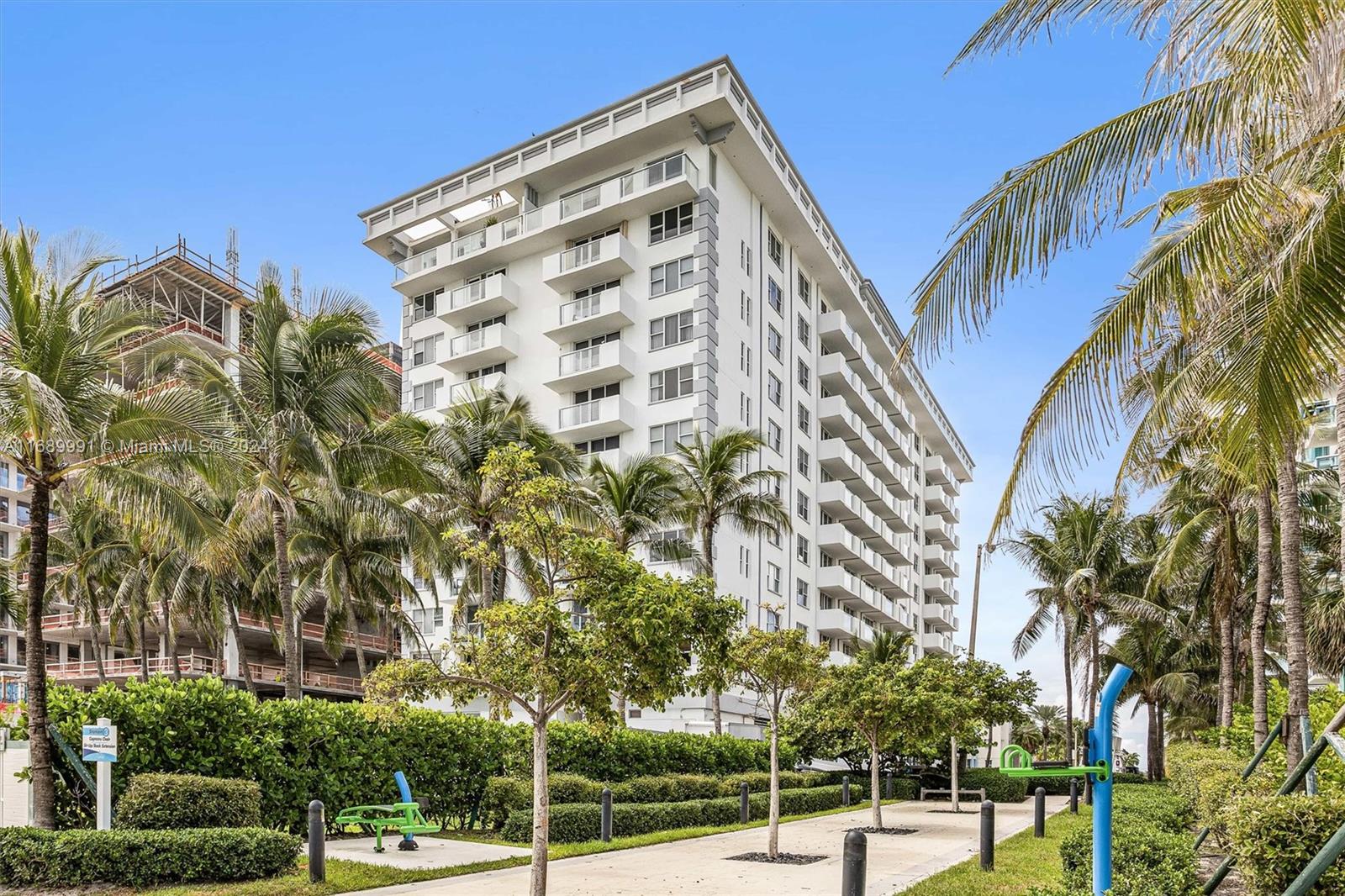 Beautiful ocean view unit in the heart of Surfside on the Beach on a boutique style building with great amenities. Swimming pool, gym, and much more... Near the Bal Harbour Shops, next to Four Season Surf Club, Grand Beach Hotel, Fendi Chateau & much more. Walking distance to great restaurants & shops on Harding Ave and to house of worship. Spacious 1 bed one bath with very spacious walking closets. A must see!