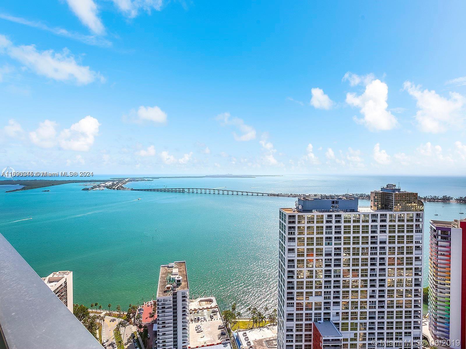 2-BR stunning space on the 38th floor at Echo Brickell. Take pride in the panoramic and iconic views that this unit has to offer. Living space features 1367 square feet of well-configured living space. The gourmet kitchen features Sub-Zero and Wolf appliances, an expansive island, & smart home technology that seamlessly the systems of the space. Unit comes included with two assigned parking spaces. Echo Brickell Condo is a class of its own and operated like a high-end boutique condo. Amenities include: State of the art Gym, 2 spas, lounge areas, Echo Brickell Bikes, pool service, in-house restaurant, and ideally located within close proximity to many of Brickell's most desirable restaurants and locations. This is a well-priced opportunity to own in one of Miami's best condo communities.