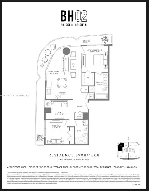 55 SW 9th St #4008, Miami FL 33130