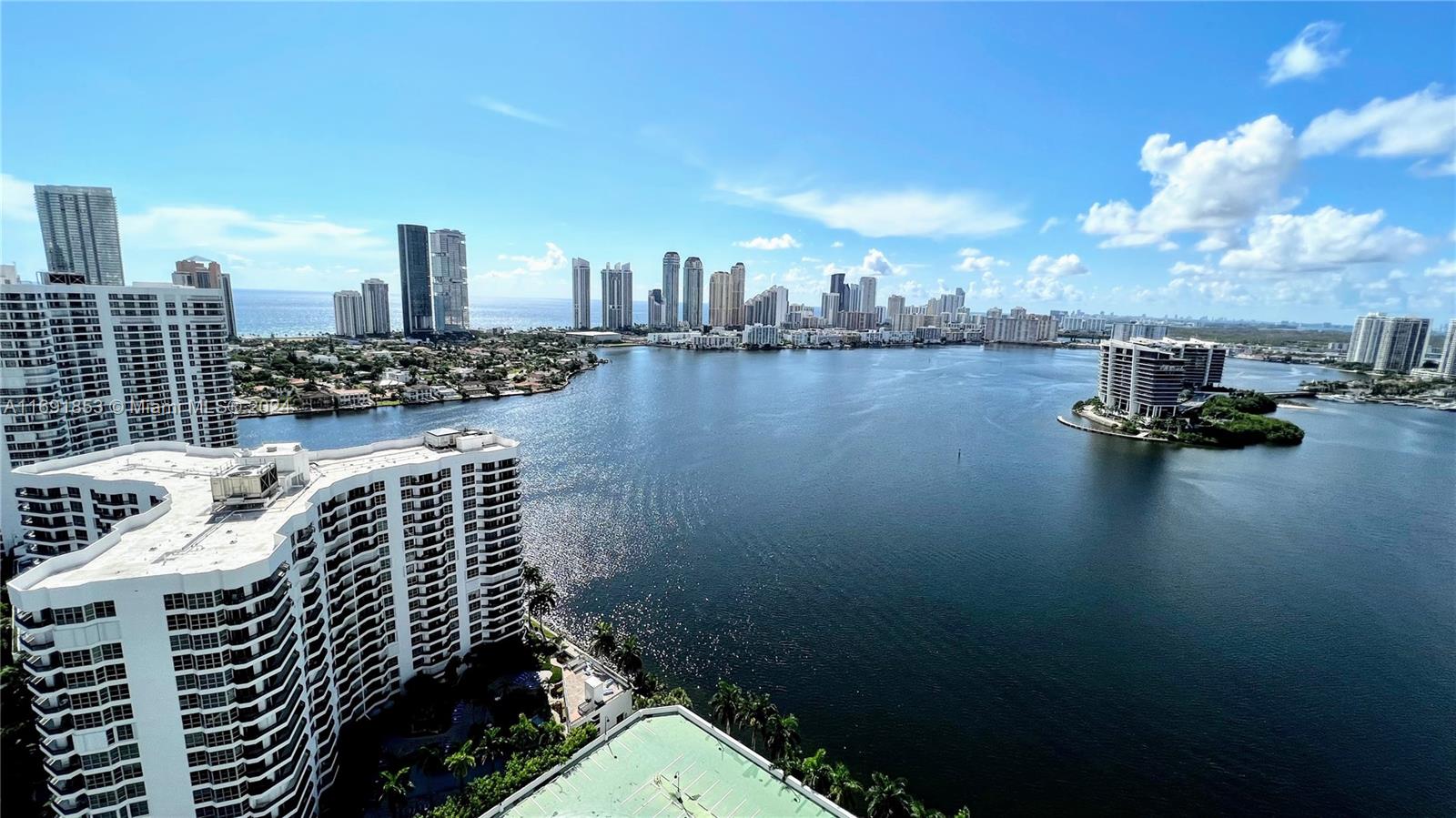 Welcome to Mystic Pointe 500 in Aventura! This stunning lower penthouse features two spacious bedrooms, two bathrooms, and 1,447 square feet of beautifully designed living space. Enjoy breathtaking Intracoastal and ocean views from every angle, thanks to large windows that bathe the unit in natural light. The open layout includes a modern kitchen and an expansive living area, making it perfect for relaxation or entertaining. This residence is located in a luxury building with top-tier amenities—such as a pool, gym, and secure access—and offers a perfect blend of elegance, comfort, and an unbeatable location. Don’t miss your chance to experience this true gem in Aventura!