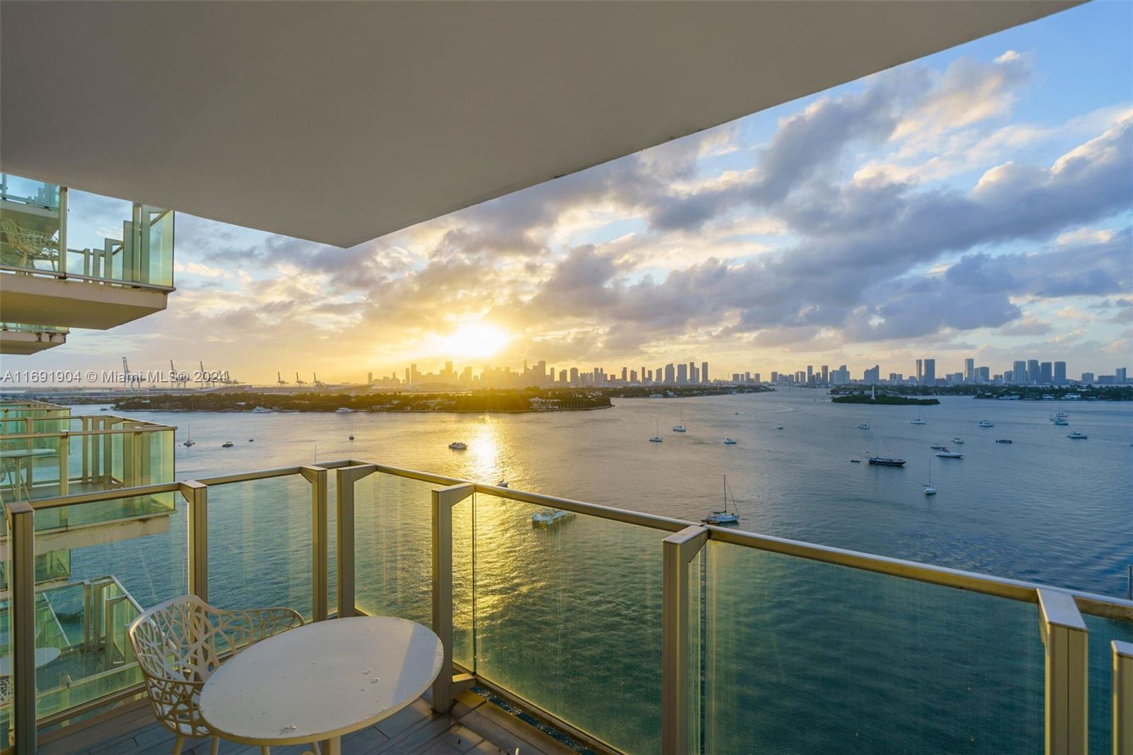 Investor's dream at the Mondrian South Beach! This stylish 1-bedroom, 1-bathroom condo offers stunning Biscayne Bay and Miami skyline views. Enjoy an open layout, and a bright, spacious bedroom. Residents have access to top-notch amenities: a bayfront pool, full-service spa, fitness center, and on-site dining. With 24/7 concierge and valet, this condo is perfect for a vacation getaway or investment property in the heart of South Beach.