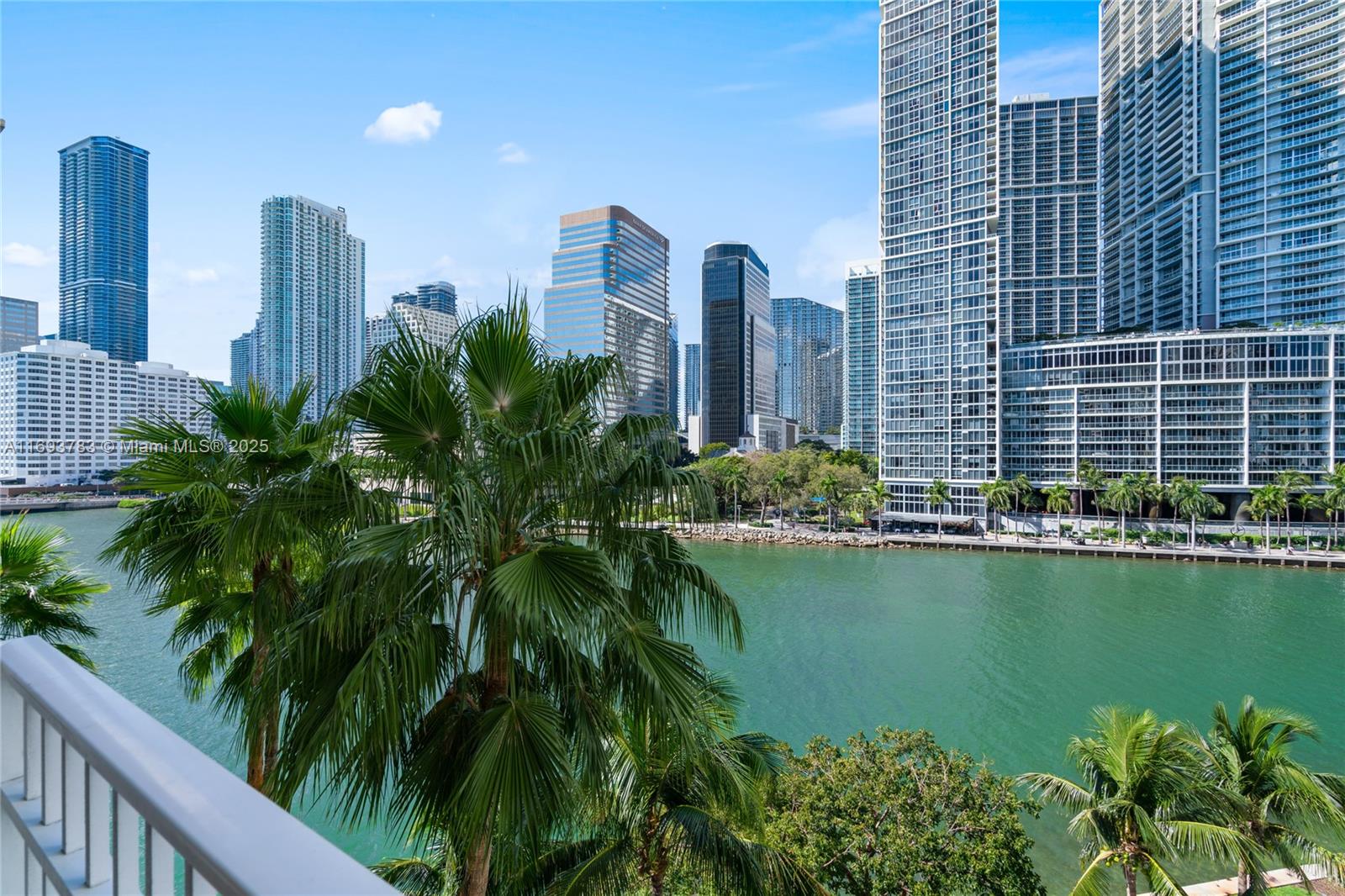 Step into luxury living at its finest! This exquisite 2-bedroom, 3-bath residence in the prestigious Brickell Key offers the perfect combination of privacy, elegance, & convenience. With 2 PARKING SPACES, enjoy expansive floor-to-ceiling windows that fill the open-concept layout with natural light and showcase breathtaking views of Biscayne Bay and the iconic Miami skyline. Unwind on your private terrace or cook up a storm in the gourmet kitchen with top-of-the-line appliances. The spa-inspired bathrooms and tranquil bedrooms create a perfect sanctuary to recharge after a busy day.