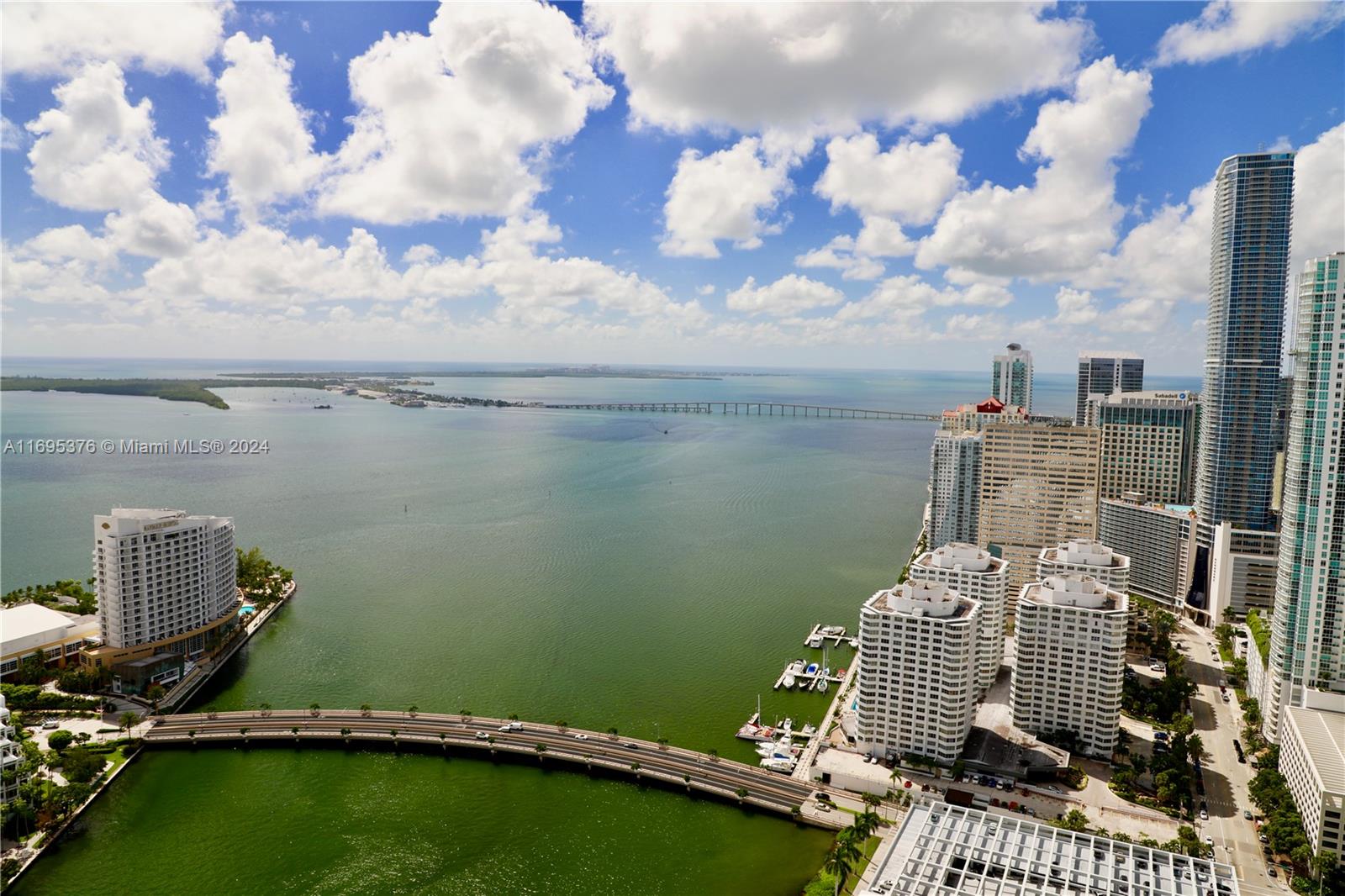 Spectacular bay & ocean views! Gorgeous 2/2 + Den in Tower II at Icon Brickell. Unit features white porcelain floors throughout, open design with Italian style cabinets, Sub-Zero refrigerator, Bosch dishwasher, Wolf glass cook top, washer & dryer. All amenities of a 5 star hotel and award winning SPA, fitness center, theater, security and more. Unit comes with one assigned parking space. Internet & basic cable included. Walk to the City Center shopping, restaurants, bars and minutes away from South Beach.