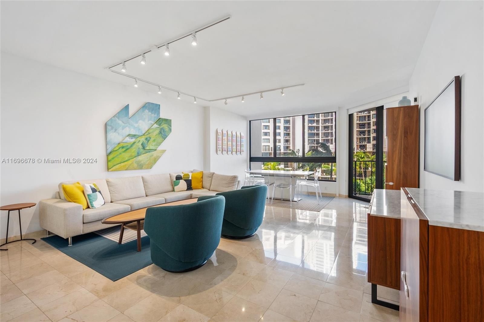 Welcome to the only available fully renovated 3-bedroom, 3-bath unit on Brickell Key Island with 3 parking spaces, (one is private covered garage), and impact windows. This spacious, bright floor plan features a gourmet open kitchen, laundry room, stainless steel appliances, ample storage, and a large balcony overlooking lush gardens, a serene fountain, and the bay. Located in the prestigious Brickell Key One, a gated community with exceptional amenities: valet parking, 2 tennis courts, a pet yard, basketball court, and resort-style pool areas. Enjoy upscale, secure, luxury living with no special assessments due. Don’t miss this rare opportunity—schedule your showing today!