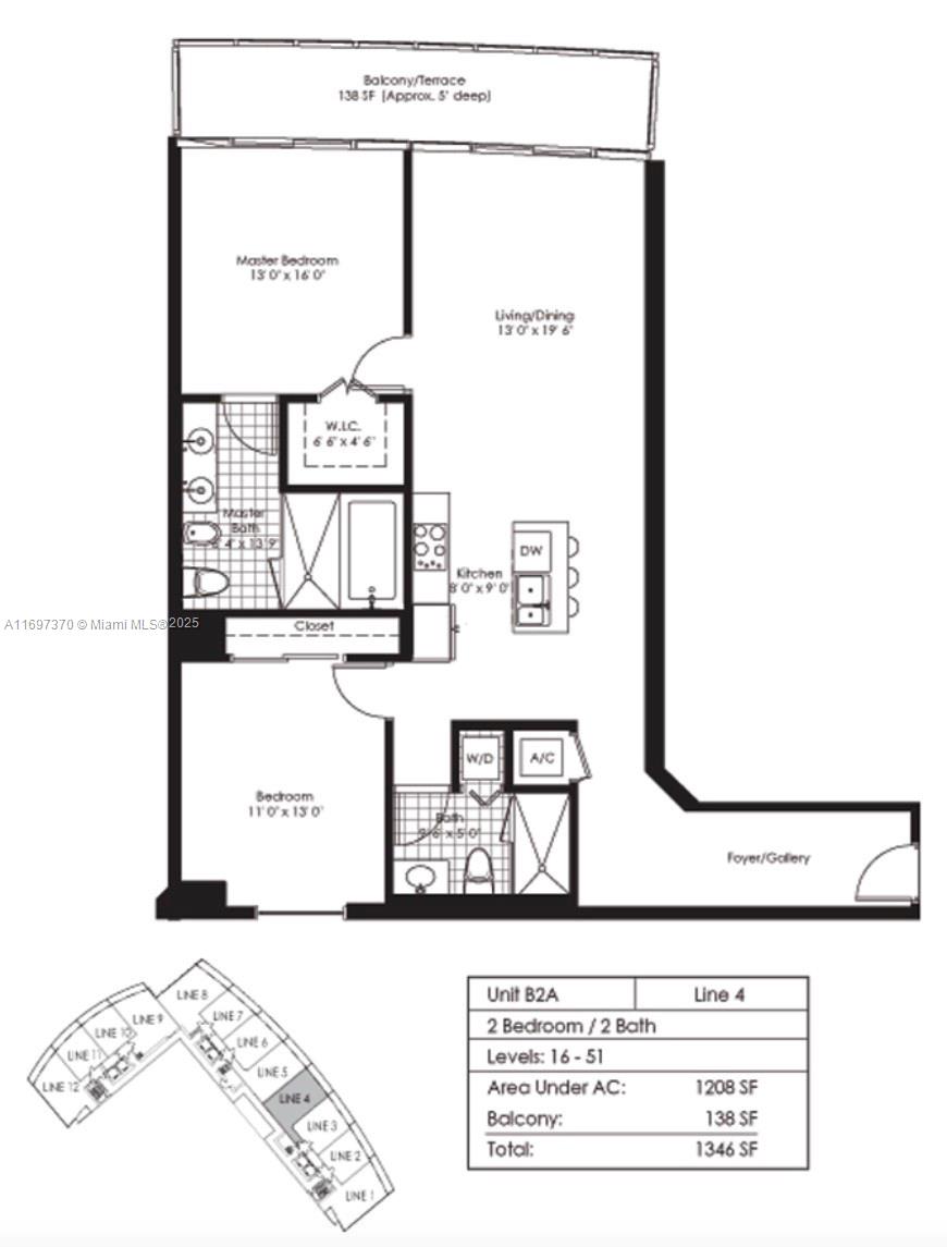 888 Biscayne Blvd #1804, Miami FL 33132