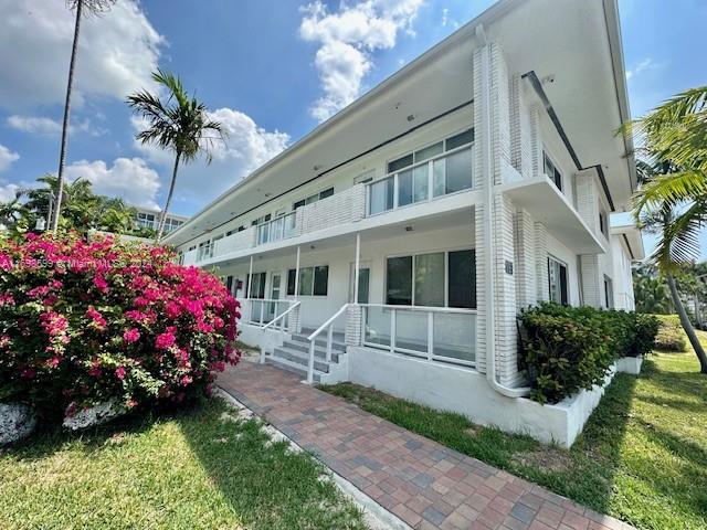 This first-floor condo in a charming two-story building offers 2 spacious bedrooms and 2 full bathrooms. The updated kitchen features modern finishes and ample cabinetry. The property is tenant-occupied, making it an excellent option for investors. 

Residents have access to a beautiful pool, perfect for relaxing. Located in the desirable Bal Harbour area, the condo is just minutes from luxury shopping, fine dining, and beautiful beaches. 
A fantastic opportunity for homeowners or investors—schedule your showing today!