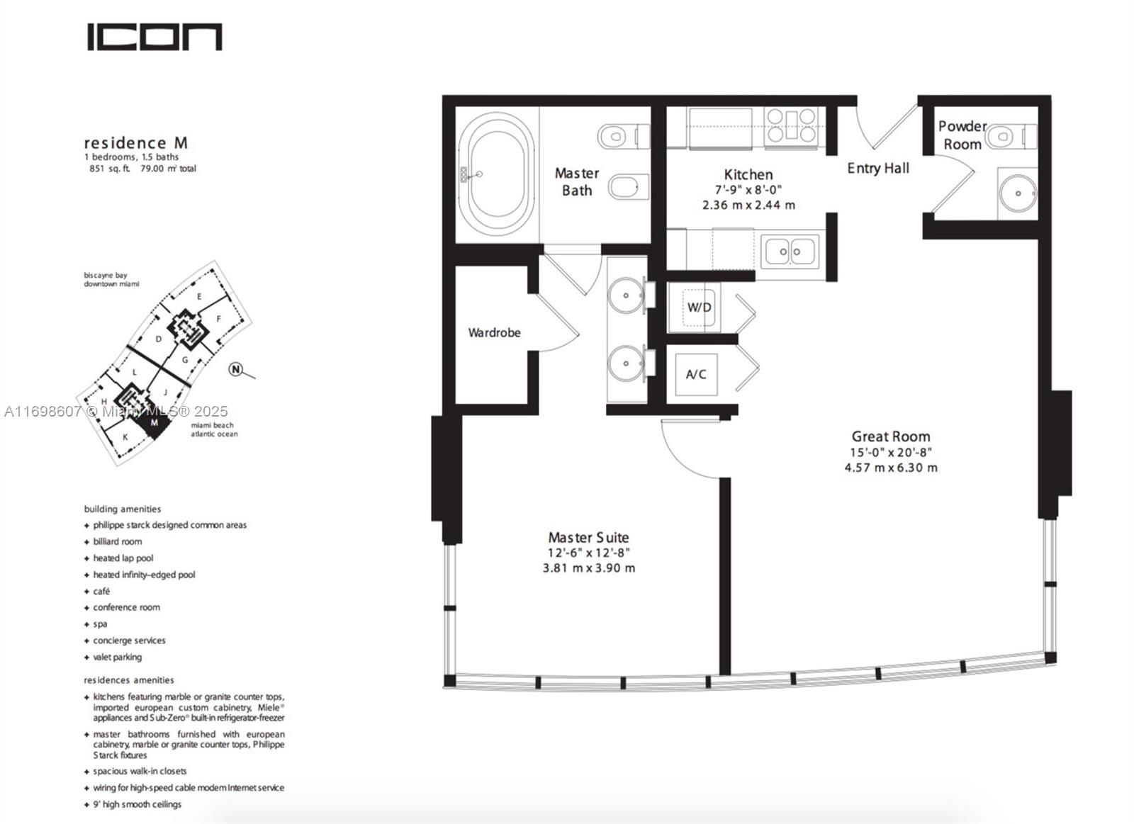 450 Alton Rd #2008, Miami Beach FL 33139