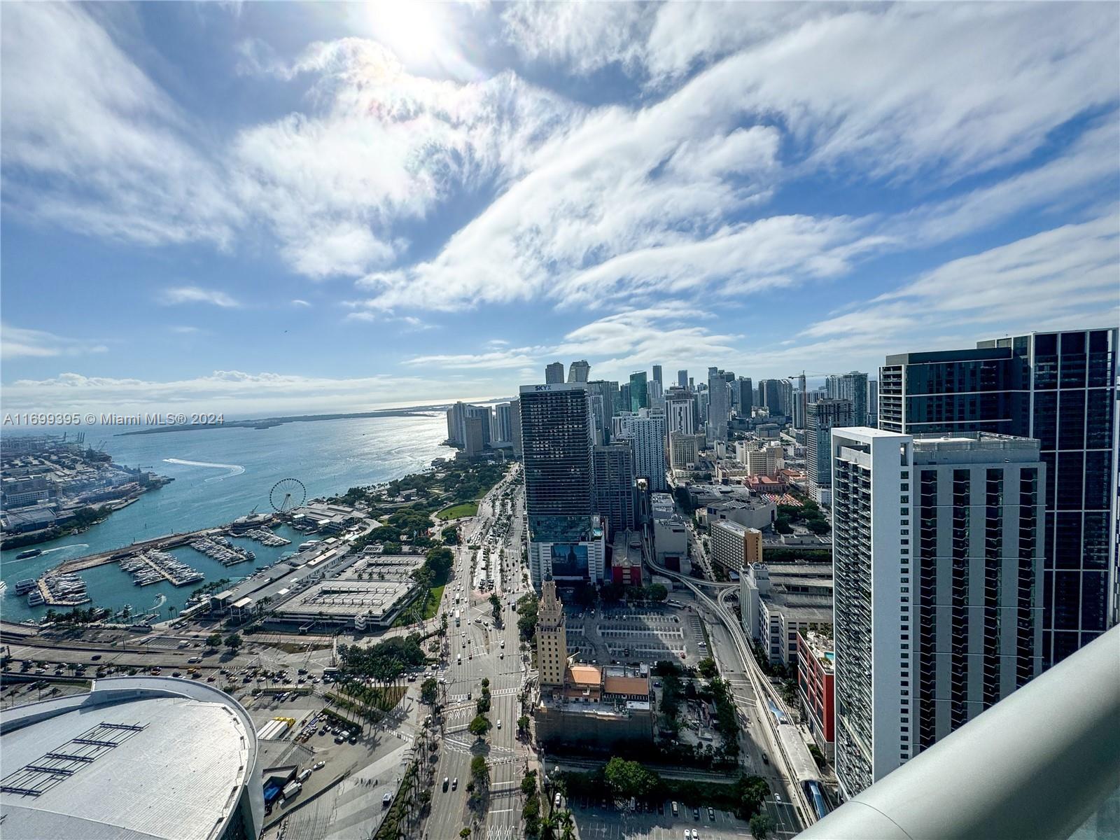 Breathtaking Bay and Skyline views from this UNIQUE LAYOUT + spacious 2 bed & 2.5 bath Condo in the most desirable area @ Downtown Miami, with 1,663 SqFt. --- Unfurnished --- Unit with stainless steel appliances, W&D. Conveniently located across the street from the Kaseya Center, just minutes from the beaches, Design District, Museum Park, The Opera and Ballet, Art Museum and Fine Dining. --- Great building amenities: sunrise and sunset pools, 2 hot tubs, 24-hr security and concierge, valet parking, bsnss center, fitness center, club room. --Landlord requires: Full background, eviction and credit report. Income/employment verification. - TEXT ME TO SEND YOU THE LISTING VIDEO