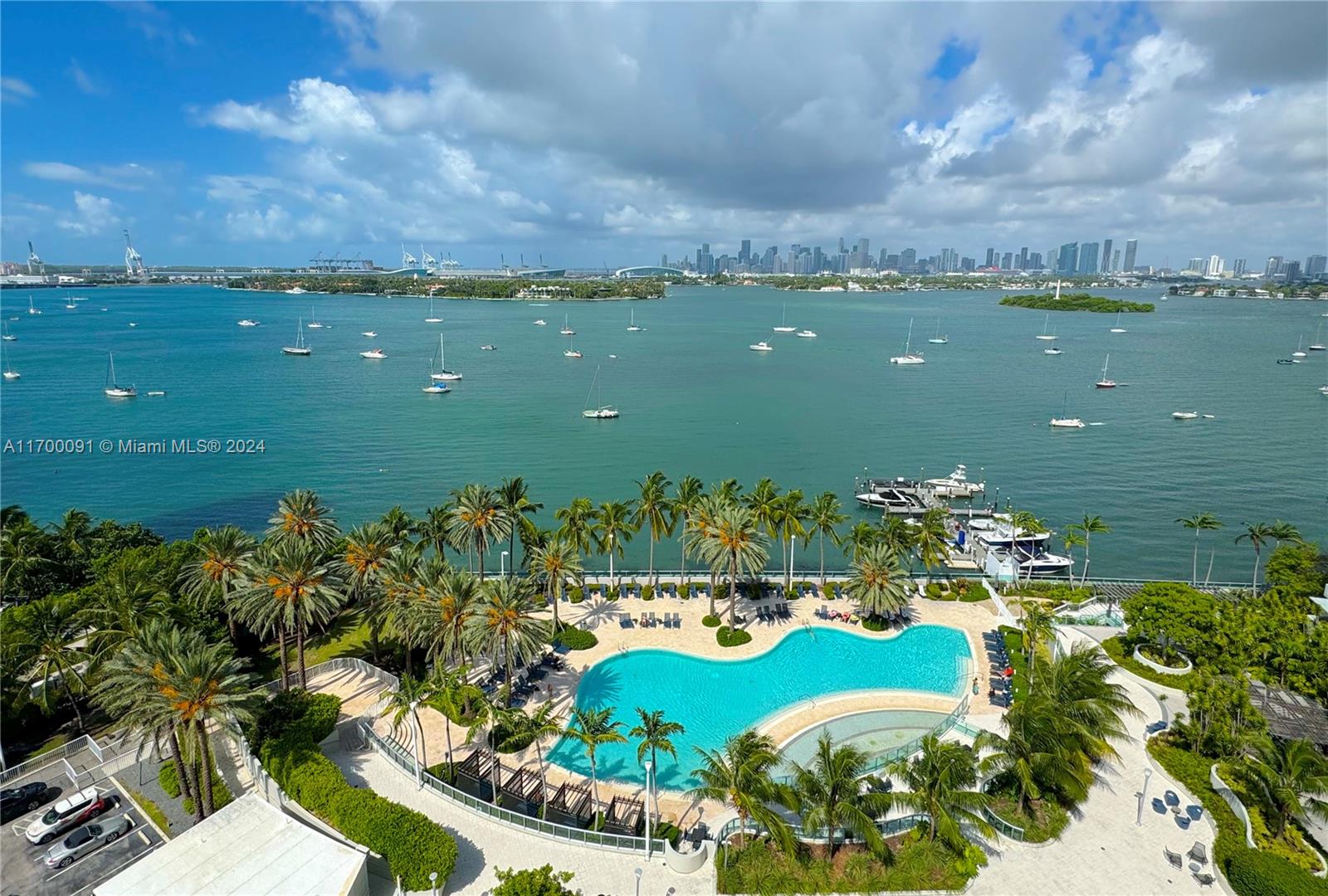 Uniquely renovated penthouse with direct view on Biscayne Bay is now taking offers! Open concept kitchen, customized bathrooms, new floors, European washer/drier inside and private balcony. This is the MOST coveted community in South Beach with too many amenities to count! Bar, pool service, two bay views pools, BBQ area, beach volley court, mini market, cafe', Amazon delivery storage, top of the line gym... PS: this is a pet friendly community