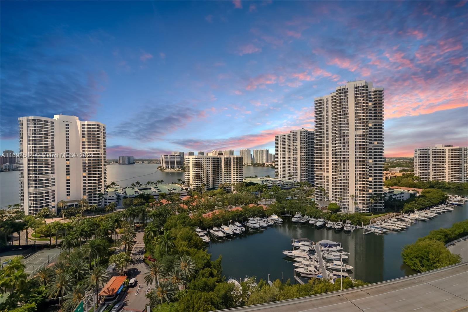 A tastefully furnished 3-bedroom apartment at The Parc at Turnberry. This full-service building offers every amenity you could think of. The apartment is located on a high floor, and in the best location in
 the budling offering breathtaking views of the intracoastal & the ocean. Spacious balconies facing North and South.  Custom wood cabinets, ceiling, and wall units. Italian marble floors throughout, and granite countertops. Laundry room with washer/dryer. 2 assigned parking spaces. Building offers poolside bar, cabanas, sauna, gym, 24 hours concierge and security. Very close to Aventura mall, Gulfstream Park, Turnberry golf club, first class dining & entertainment. Next door to religious facility. 5 minutes to the beach and Aventura Mall, 20 minutes to MIA INT'L