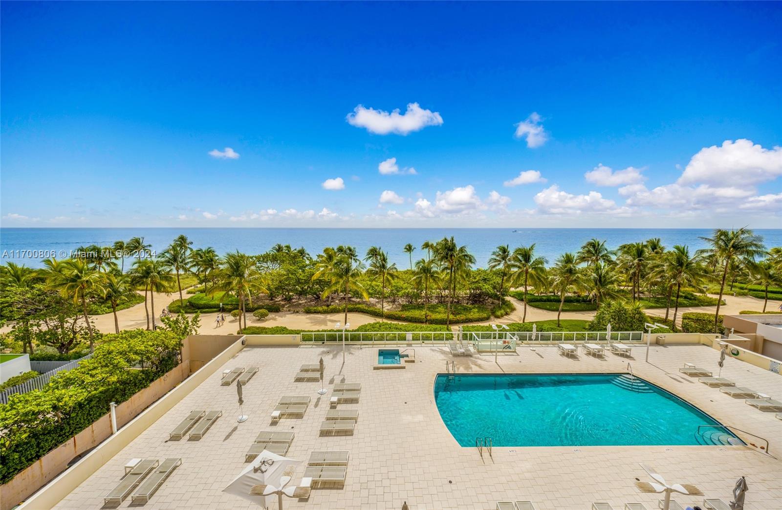 Amazing Direct Ocean view in this 2 bedroom, 2 bathroom corner unit, completely remodeled, built in closets and kitchen. The oceanfront building features 24-hour security, pool, gym, social room, and beach service. Located in the heart of Bal Harbour, this unit offers direct access to the beach and is surrounded by upscale dining, shopping, and entertainment options. Experience luxury living with the convenience of nearby amenities and a vibrant community. Basic cable and internet included. 2 parking spaces through valet. No pets per condo association.