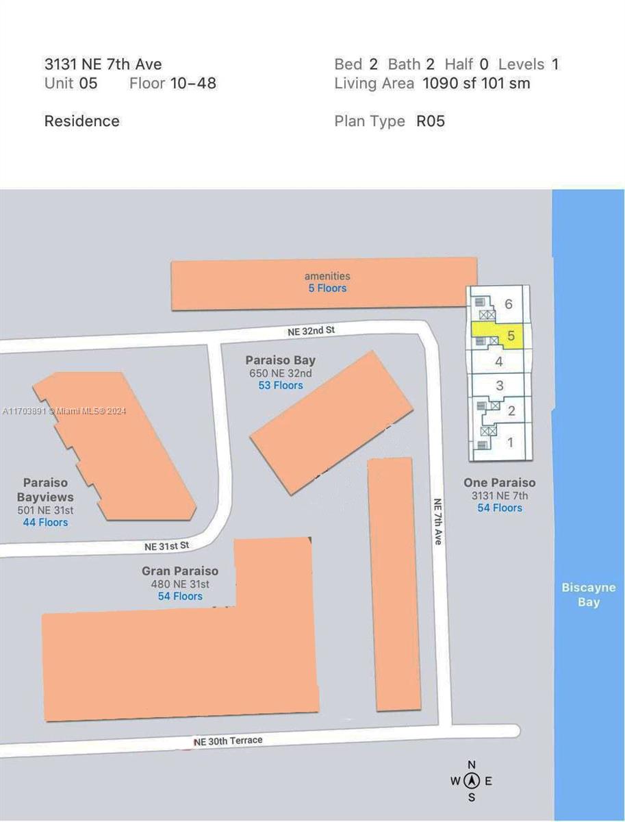 3131 NE 7th Ave #4605, Miami FL 33137