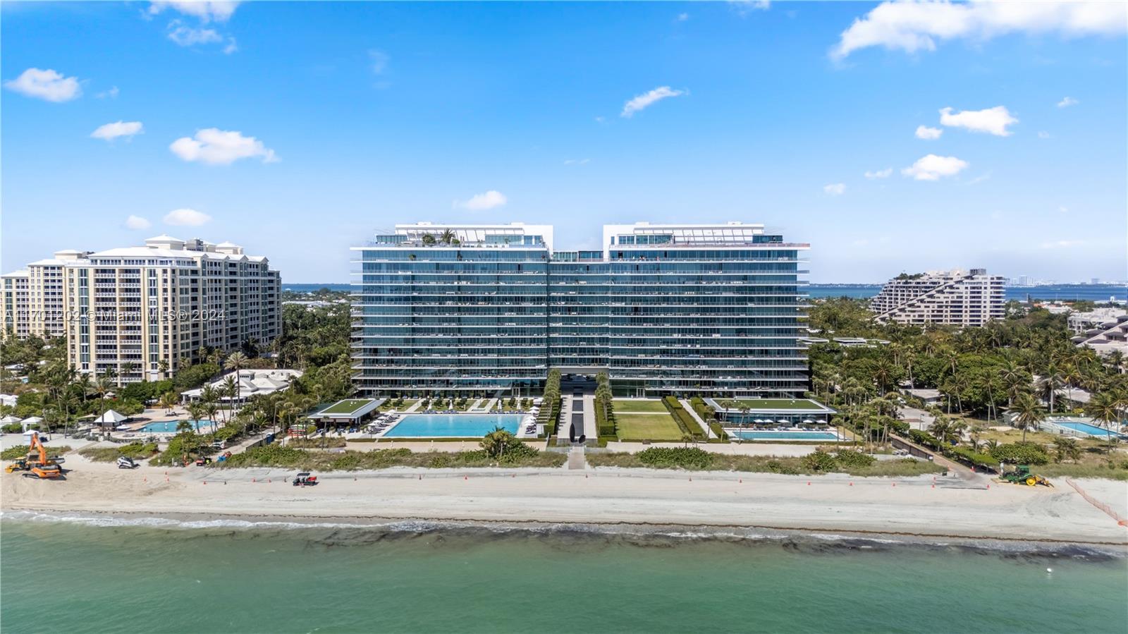 Live or invest in a luxurious haven nestled in the heart of Key Biscayne. OCEANA is the place to be, exclusivity makes this condo one of the most wanted in the island. This exquisite 2Beds + enclosed Den, 3Baths residence spans 1,542sqft, offering an unparalleled waterfront lifestyle. Revel in the elegance of a private elevator leading to your sanctuary.  Enjoy the beach, pools, beach volleyball, tennis, biking, spa, gym, and full-service. Business centers & media rooms are available to schedule for work meetings. Key Biscayne is fully outdoorsy, golf, yachts, sailboats, running, walking & more.  Split bedrooms floor plan. Enormous balcony for entertaining, completes this high-rise gem, promising a sophisticated coastal retreat.