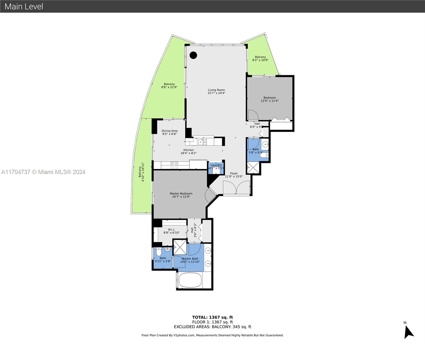 1331 Brickell Bay Dr #702, Miami FL 33131