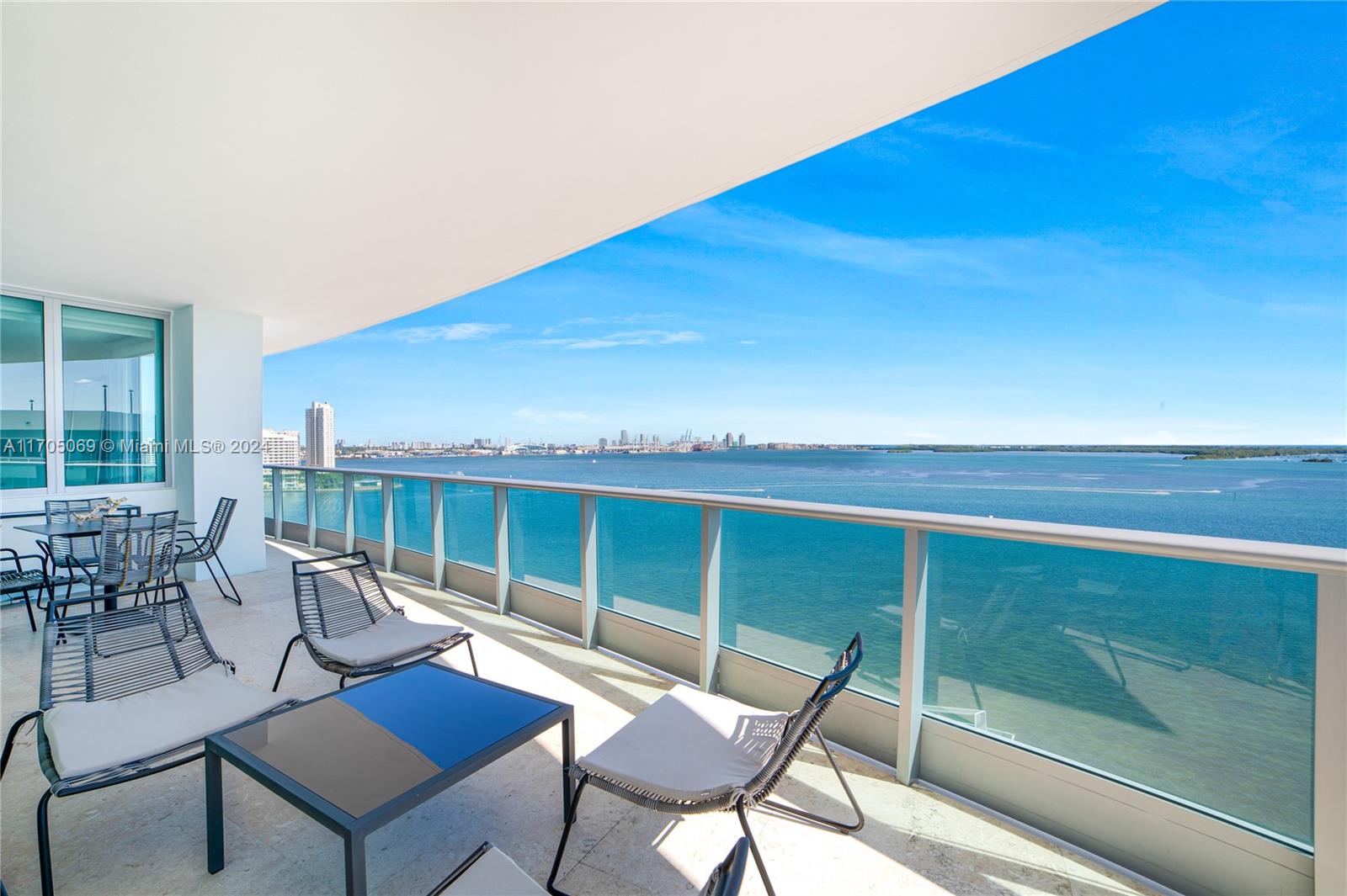 Beautifully renovated 2bedroom, 2bath residence located on the 15th floor of the prestigious Jade Brickell. Boasting breathtaking ocean and bay views, this unit offers a seamless blend of modern elegance and functional design. Enjoy the privacy of your own elevator entrance leading to a sleek minimalistic interior. The expansive balcony provides the perfect setting for morning coffee or evening relaxation, overlooking the serene waters of the bay. Inside, the unit features a fully equipped washer and dryer with a maid's sink for added convenience. The spa-like bathroom includes a double vanity, a luxurious soaking tub, and a spacious stand-in shower, perfect for unwinding after a long day. The primary suite offers his-and-hers closets, providing ample storage and a touch of sophistication.