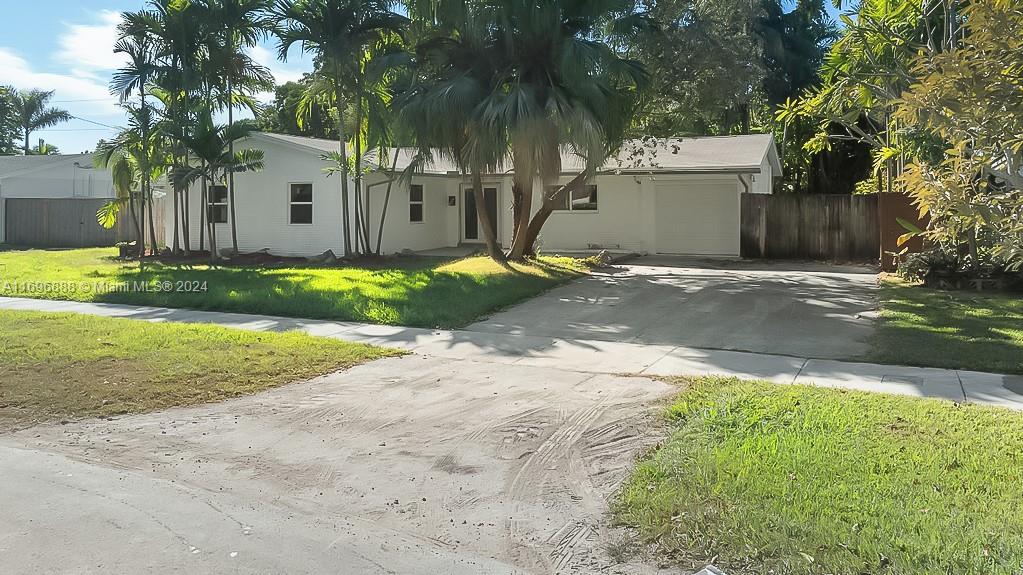 Discover your dream home in the heart of Cutler Bay! This beautifully remodeled 3-bedroom, 2-bathroom single-family residence offers modern living with timeless charm. The property features a resurfaced pool, perfect for entertaining in your private oasis surrounded by lush, mature trees that provide natural shade and tranquility. Inside, enjoy an open floor plan with brand-new laminate flooring throughout, creating a sleek and cohesive aesthetic. The modern kitchen boasts stainless steel appliances, ample cabinetry, and a convenient layout. The  one-car garage, offers storage and convenience, and freshly updated bathrooms that exude style and functionality. Move-in ready and waiting for its next owners to make lasting memories. Don’t miss out on this gem!