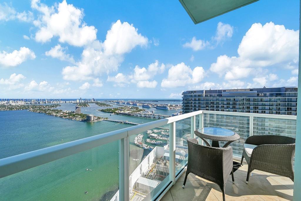 Magnificent Penthouse in sought after prime trendy Edgewater location! Absolutely breathtaking unobstructed views of Biscayne Bay & Downtown- two balconies that give you the most spectacular Sunset & sunrise views. Floor to ceiling windows. European style kitchen. Soaring ceilings. Two - Best large parking spaces. Two pools. Fabulous 2 story gym- entertainment areas. Theater- Valet - Concierge - Market -Security- Walk to Cassadona, Pura Vida- Excellent walkable vibe - sought after neighborhood. Pet friendly- Furnished or unfurnished