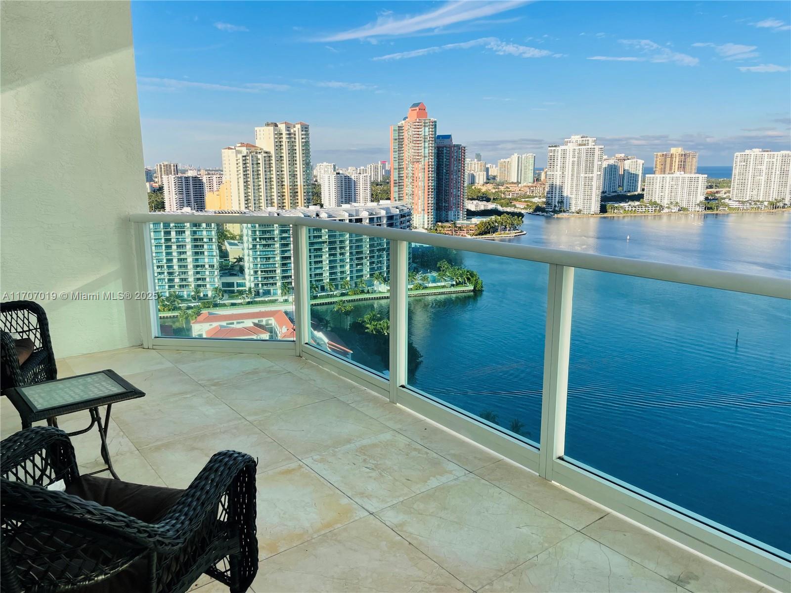 Endless water views from the 24th floor at the newly renovated Peninsula II building, Luxury at its finest! Large 3 bedroom 3 full bathrooms and a convenient half bathroom for guests, over 3,000 sq feet of bliss!! Two balconies with gorgeous views of the intracoastal and city. Extra den and foyer with formal dining and eat in kitchen. Fully furnished and equipped for all your needs. Separate laundry room with full size washer and dryer. Peninsula II is a full service building with 24 hr security, concierge and valet. State of the art amenities including spa, sauna, fitness center, Tennis courts, BBQ and 2 pools for your enjoyment. 1 assigned garage space included and free valet spot. Call today for your private viewing and rent it! Available immediately.