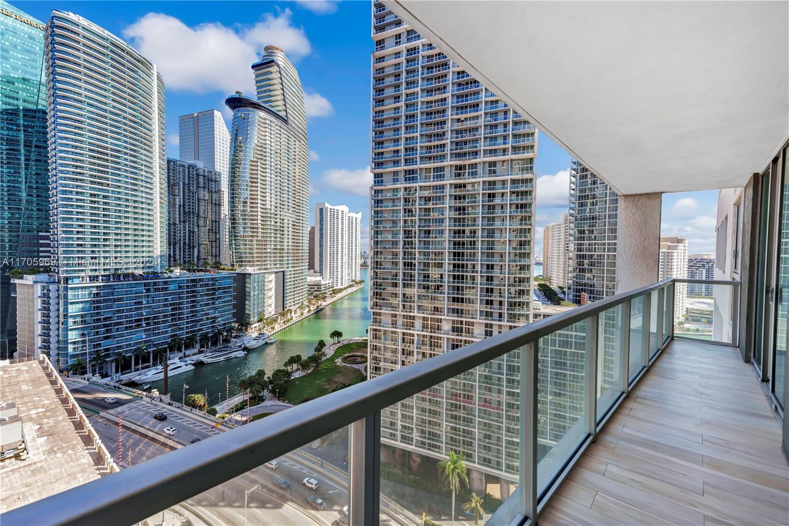 This gorgeous 1 Bedroom apartment overlooking the Bay, Ocean, and Brickell skyline was recently remodeled and shows "Like-New."  Featuring an oversized, corner balcony with water views looking North and East, you'll enjoy the yachts cruising along Biscayne Bay & the Miami River, and the beautiful Brickell skyline in the evenings.  Fall asleep, and wake up, to the water with unobstructed water views from the Bedroom, and direct Balcony access.  And enjoy the tastefully redesigned Kitchen and Living Room, which are ideal for entertaining, or just relaxing.  Amenities include a Rooftop Pool with views to South Beach, gym, spa, cold plunge, and theater.  Assigned Parking + Valet.  Walking distance to the top shopping, dining and nightlife in Brickell.  10 min to beach and airport.