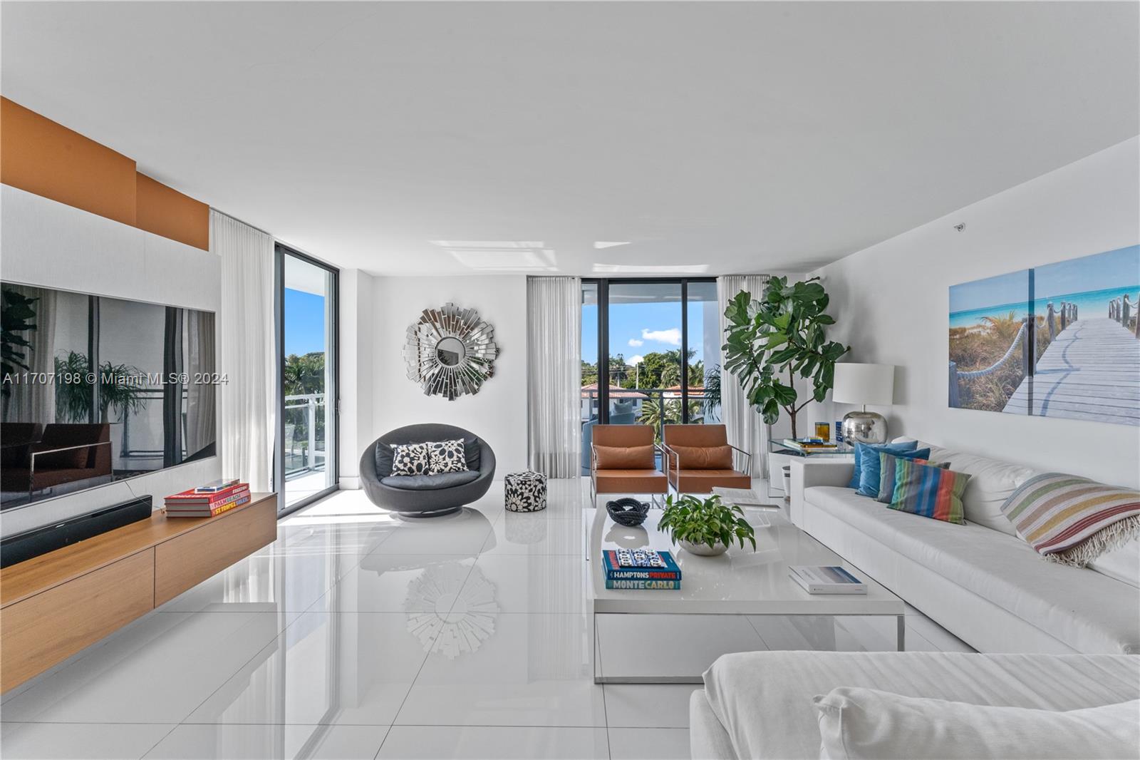 Located in the prestigious Bay Harbor Islands, this spacious 3-bedroom, 3.5-bath residence offers the perfect blend of comfort and style. Enjoy the most incredible views of breathtaking sunsets from your balcony or the comfort of your living room. This boutique building features amenities including a fitness center, rooftop pool & spa, and a BBQ area. The unit includes a generously sized kitchen with a pantry, a spacious master suite with an elegant en-suite bathroom, and ample living space throughout. A dedicated storage space adds to the convenience. Situated directly across from an elementary school, this property offers exceptional convenience.