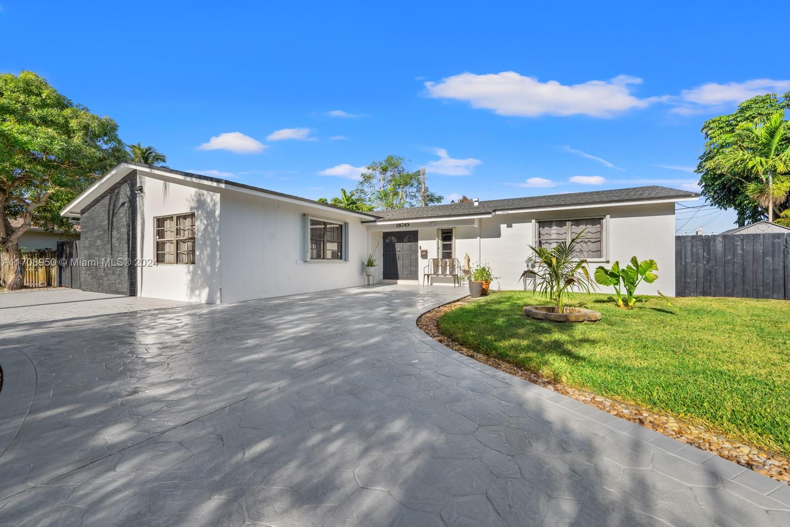 Lovingly maintained 4-bedroom, 2-bath home with a spacious layout and abundant natural light. Located in the desirable Bel-Aire section of Cutler Bay, this home features an updated kitchen with granite countertops and stainless steel appliances, freshly painted interior and exterior, tiled floors throughout, and a brand-new shingle roof completed in November 2024. The large lot includes an above-ground pool, ample entertaining areas, and room to park a boat or RV. No HOA! Cutler Bay offers a relaxed coastal lifestyle with top-rated schools, parks, marinas, and a vibrant community atmosphere.