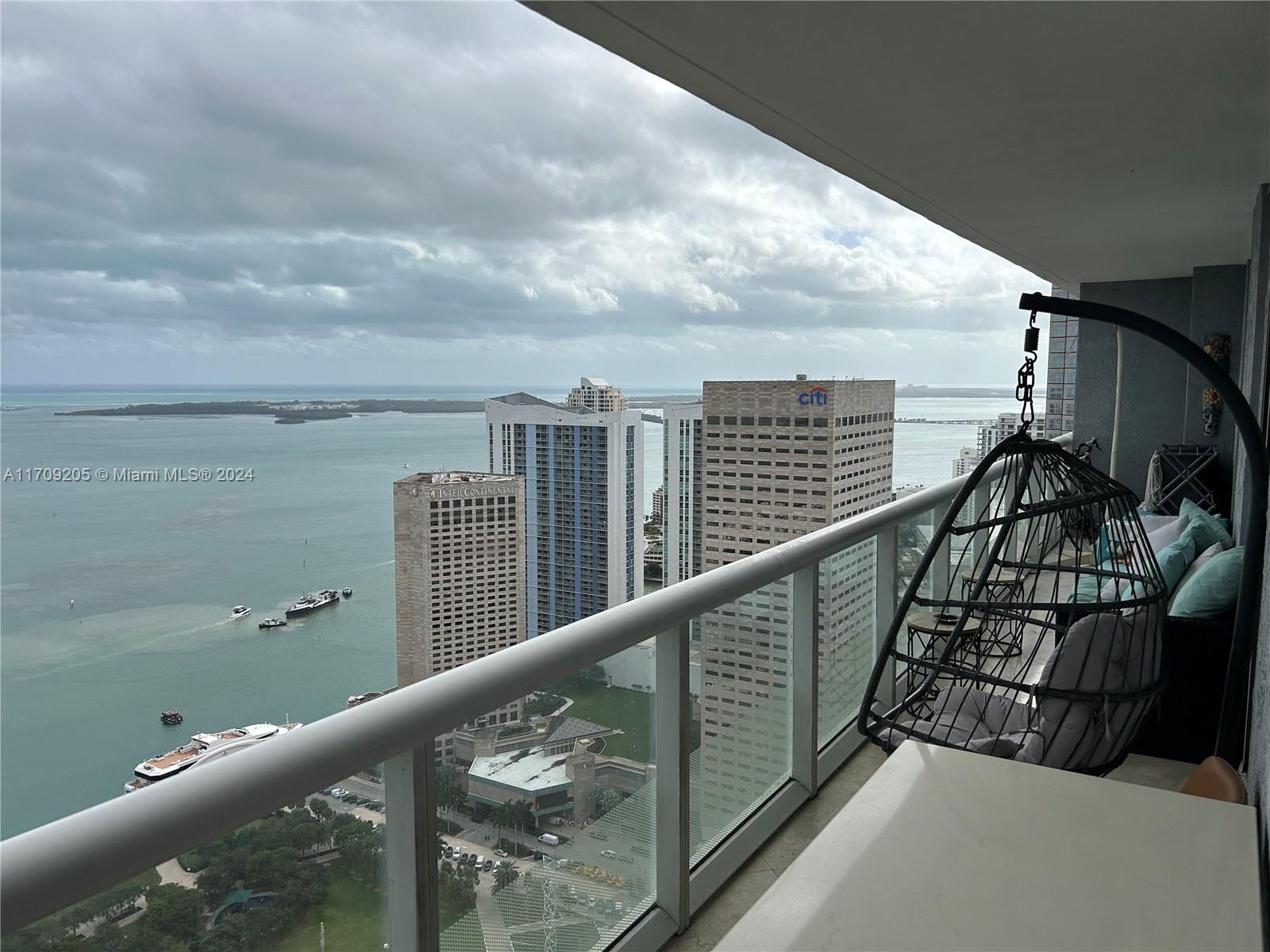 Breathtaking views of the Miami skyline and Biscayne Bay. 50 Biscayne #5008. This luxurious 2-bedroom residence offers the perfect blend of comfort and style. With floor-to-ceiling windows, modern finishes, and top-of-the-line appliances. Enjoy the convenience of being in the heart of downtown Miami, with easy access to world-class dining, shopping, and entertainment. Don't miss out on this opportunity to live in one of Miami's most sought-after addresses. Schedule a tour today and experience the epitome of urban living!  24-hour Concierge and Security, 1 parking assigned, 24hr Valet, Infinity-edge Pool and Poolside Cabanas, Hot Tub, Club Room with Kitchen, Billiards Table, Media Center, Fitness Center, Yoga/Pilates, Sauna and Steam Rooms