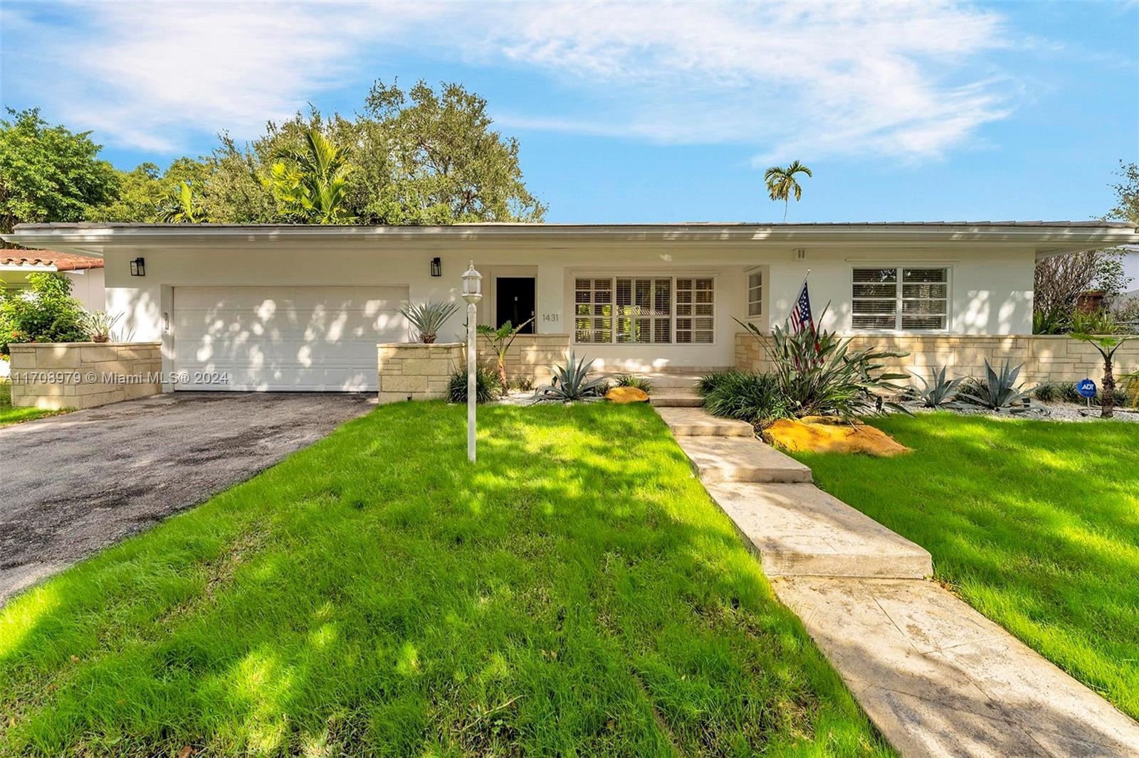 Nestled in the heart of the highly sought-after Coral Gables, this charming 3-bedroom, 2-bathroom home offers a perfect blend of modern updates and classic appeal. Updated kitchen with wood cabinetry, stainless steel appliances. The bathrooms have been tastefully renovated with modern finishes, providing a luxurious and fresh feel. New roof, PVC plumbing and 2 car garage. Situated on a beautiful tree lined street, you'll enjoy easy access to Coral Gables' renowned dining, shopping, and cultural attractions, along with excellent schools. Walking distance to University of Miami. Its inviting spaces and desirable location, this home is an exceptional opportunity to experience the best of Coral Gables daily living and entertaining. Easy to show!