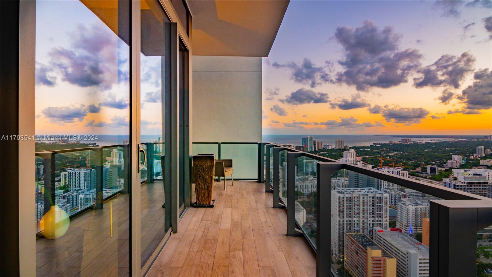 Stunning unit sitting at the top of the prestigious RISE at Brickell City Center on the 41st floor. With its impressive High Ceilings, amazing Sunsets, this apartment offers unparalleled panoramic views and a very modern layout. Featuring high-end Bosch appliances, Italian cabinetry throughout the unit and quartz stone countertops. Rise at Brickell City Center is 43 story lifestyle building offering a fabulous lifestyle with an incredible central location, including five-star amenities such as, indoor, and outdoor fitness areas, swimming pool, barbecue grills, kids play area, conference rooms and 24-hour concierge team to serve you. Situated above Brickell City Centre and Casa Tua Cuccina, you could not ask for a better location.