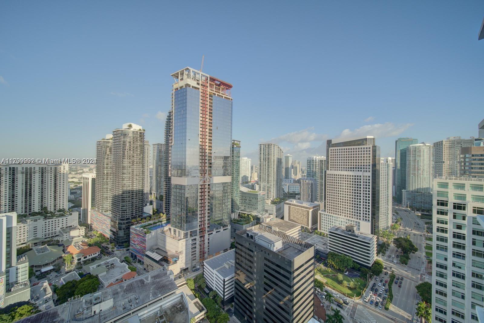 Spectacular UNFURNISHED 2 Bed and 2 Bath condo with large porcelain tile on the outside balcony overlooking Brickell Avenue, marble floors throughout the entire apartment, master and guest closets are custom walk-in closets (California closets). The Plaza is a full-service building with great amenities, including infinity pools, fitness centers, business centers, Spa, 24-hour Concierge, and Valet Parking. Great location!!! Walking distance to Fine Dining and Shopping. It is the most desirable location in Miami's banking district. EASY TO SHOW! 12-month leases only - HOA Approval Required.