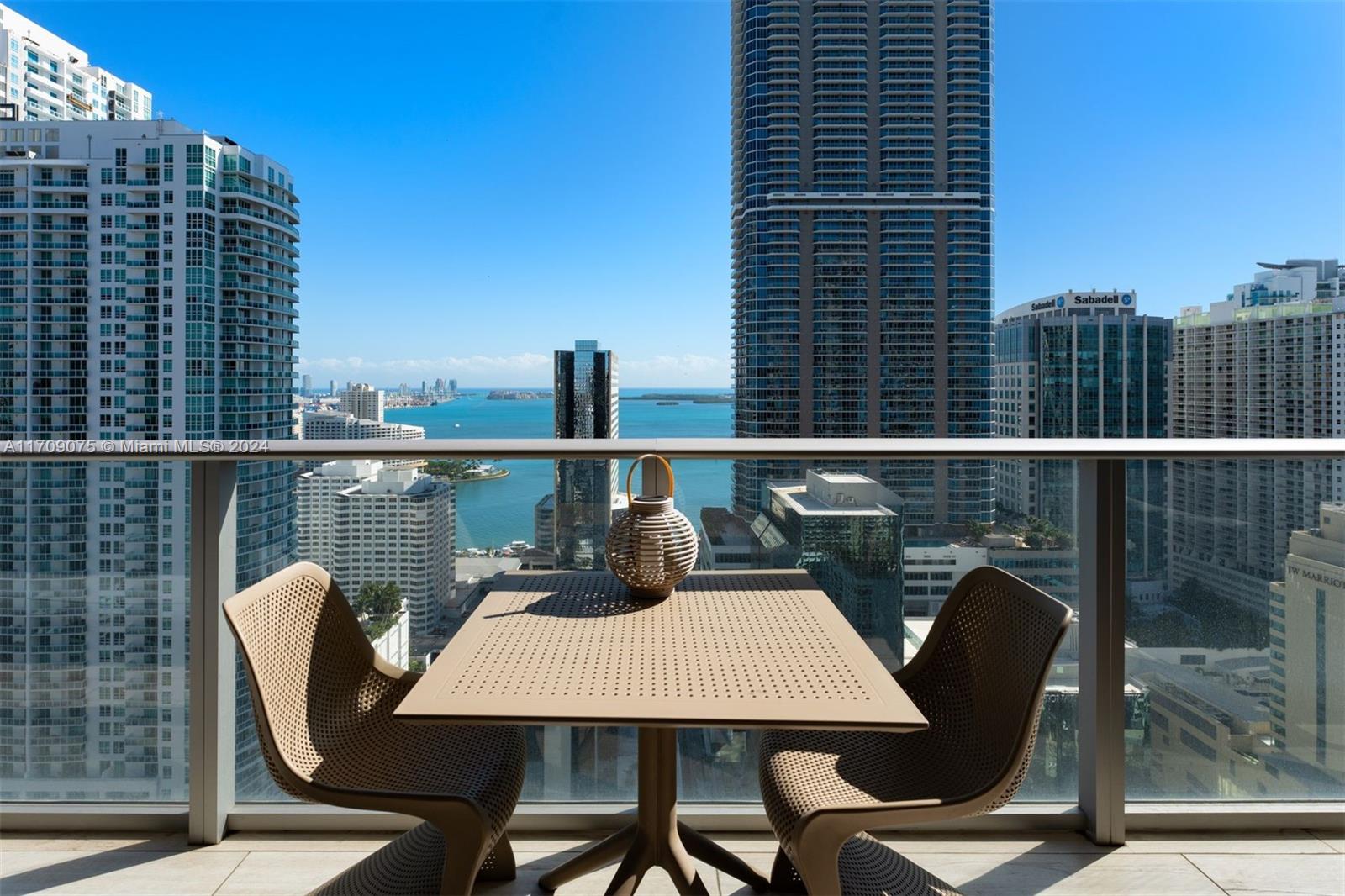 This stunning 2-bedroom plus den, 3-bathroom residence in Brickell features direct elevator access for unmatched privacy and convenience. Located in one of the area’s most sought-after buildings, the unit offers breathtaking Biscayne Bay views.

The bright, spacious layout boasts floor-to-ceiling windows, a sleek kitchen with premium appliances, and ample storage. Both bedrooms feature en-suite bathrooms, and a versatile den adds flexibility for a home office or guest space.

Amenities include a rooftop pool, indoor pool, fitness center, spa, and children’s play area. Situated in the vibrant Brickell neighborhood, you’re steps from world-class dining, shopping, and entertainment.