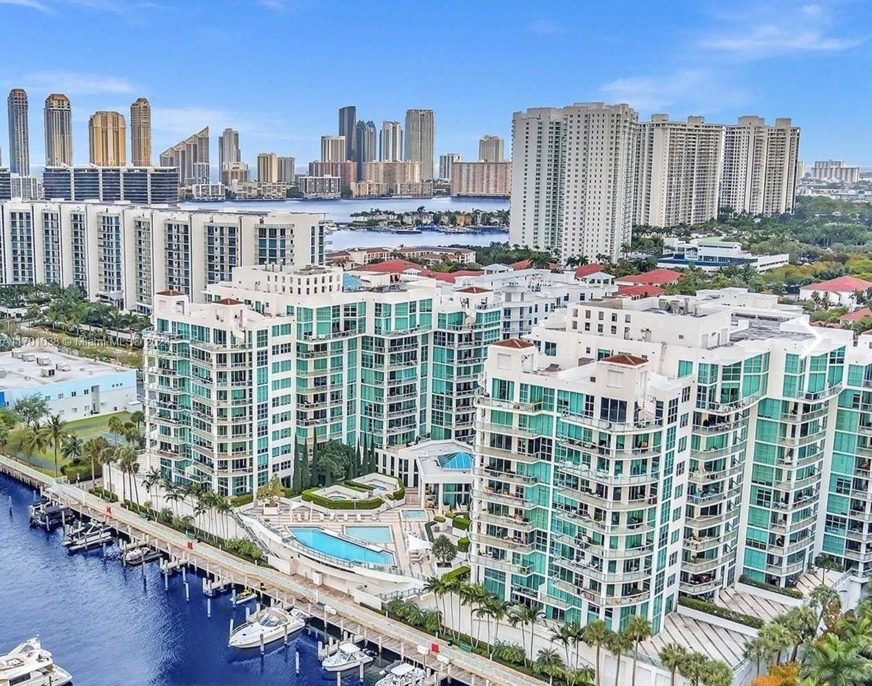 Welcome to this spectacular waterfront corner 3bed+den/2.5baths residence in the sky, just shy of 1800 SF LA +2 spacious open terraces at The Atrium at Aventura. This bright and airy unit offers breathtaking water and cityviews from every room, beautiful finishes such as marble floors throughout, open kitchen, custom closets, high-end appliances and more at desirable The Atrium at Aventura with fantastic amenities, heated pool facing thecanal, two story state-of-the art Gym, 24 hours security, valet, self parking permitted. Minutes from the famousAventura Mall, parks, Turnberry Golf course, hotels, restaurants, beaches and houses of worship. Amazing deal! Won’t last.