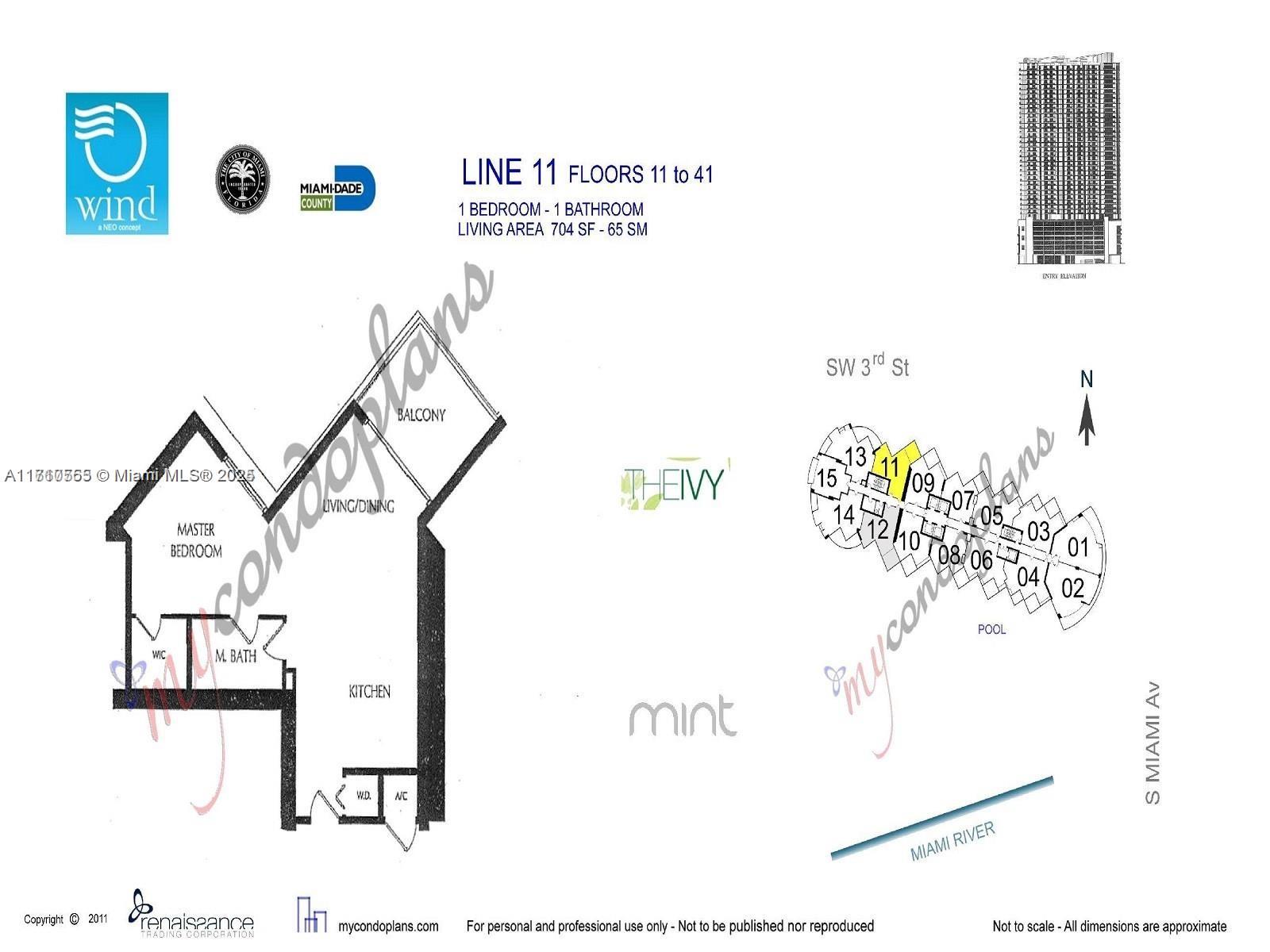 350 S Miami Ave #1111, Miami FL 33130