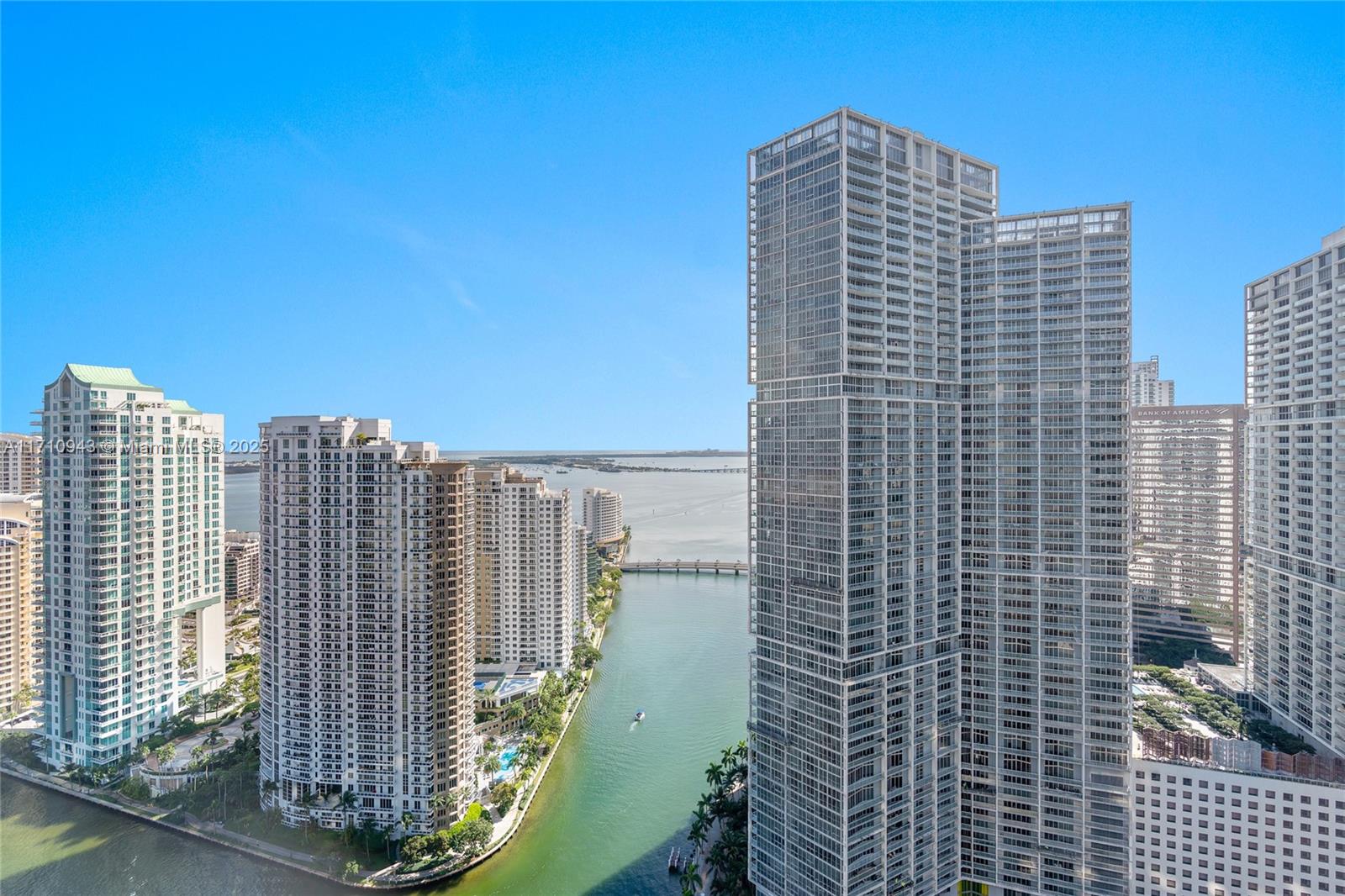 The Aston Martin Residences is the most iconic building to grace the Miami skyline.        Set along the shimmering Miami River with views stretching to Biscayne Bay this 2 bedroom 2.5 bathroom residence captures the essence of waterfront living. This wonderful home has a spilt floor plan with marble floors, wonderful closet space, Gaggenau appliances, Baulthaup kitchen cabinetry, high ceilings and wonderful balcony. The Aston Martin Residences is a full service building offering endless amenities and services including 55th floor infinity swimming pool,private cabanas two-level fitness center, children's area, wellness spa with indoor pool, virtual golf, art gallery and grand salon.