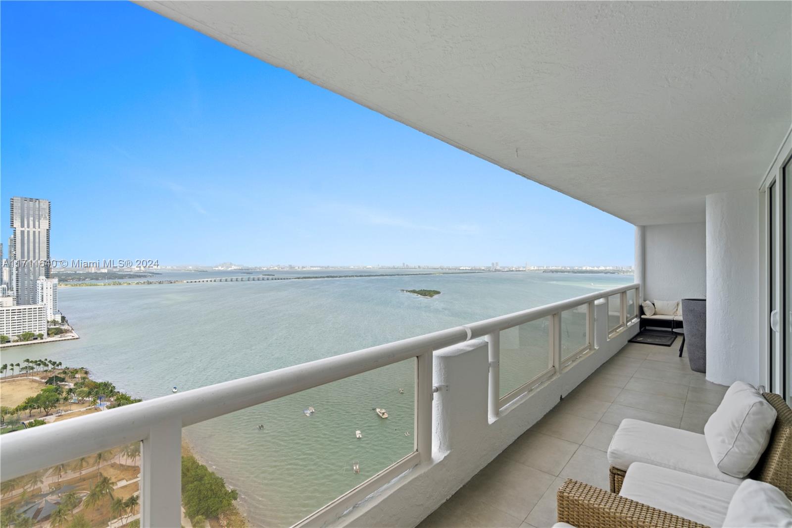 Stunning oversize condo with 3 bedrooms at The Grand. This beautifully renovated 2-bed, 2-bath condo with a 3rd bedroom/office offers stunning Miami Bay views and a large private balcony. The modern kitchen features upgraded appliances, including a wine cooler, and sleek finishes throughout. Both bathrooms have been fully renovated, and custom closets provide ample storage. The spacious condo offers private laundry room with custom cabinets. The Grand offers resort-style amenities, including a pool, fitness center, and 24-hour security, along with a retail shopping experience featuring cafes like Starbucks and fine dining restaurants. Enjoy luxury living in one of Miami’s most desirable buildings. Schedule your private showing today!